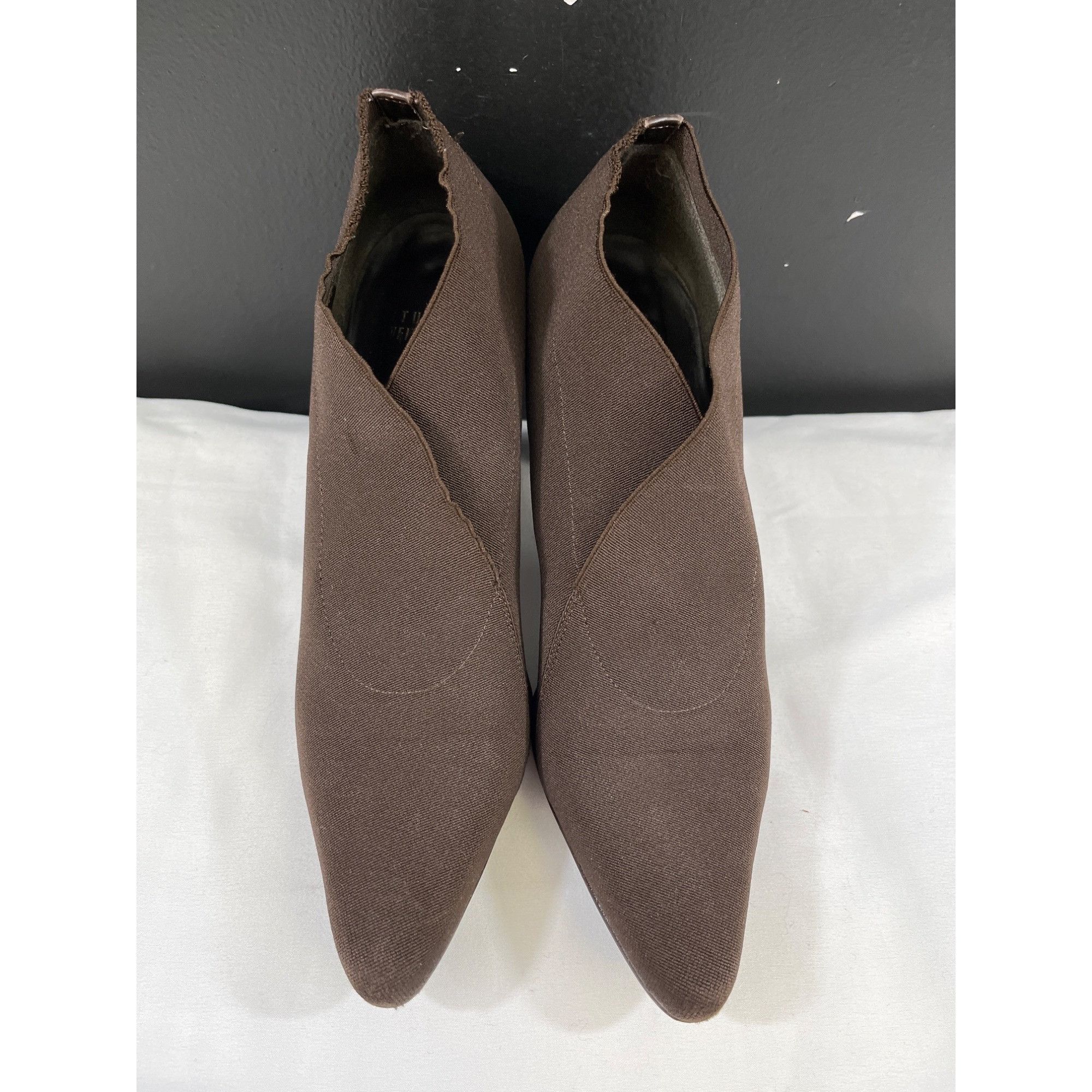 Stuart Weitzman Stuart Weitzman Women's Brown Shoes/Ankle Boots Size 8.5 SKU Size US 8.5 / IT 38.5 - 2 Thumbnail