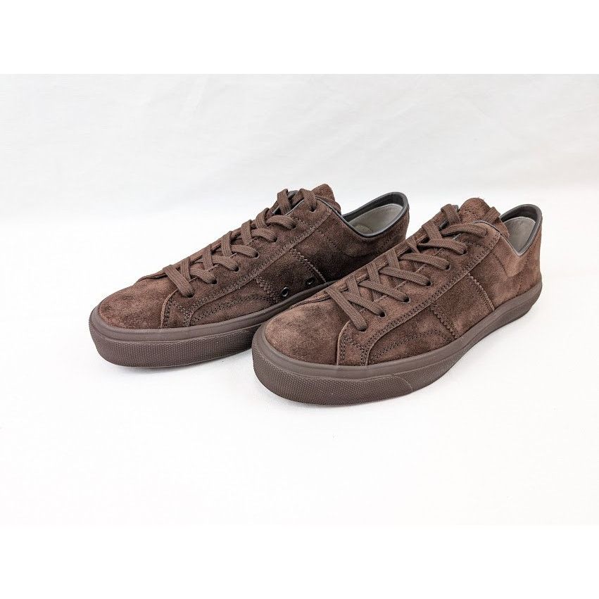 Tom Ford o1rshd1 Low-Top Sneakers in Chocolate Brown Size US 8 / EU 41 - 16 Thumbnail