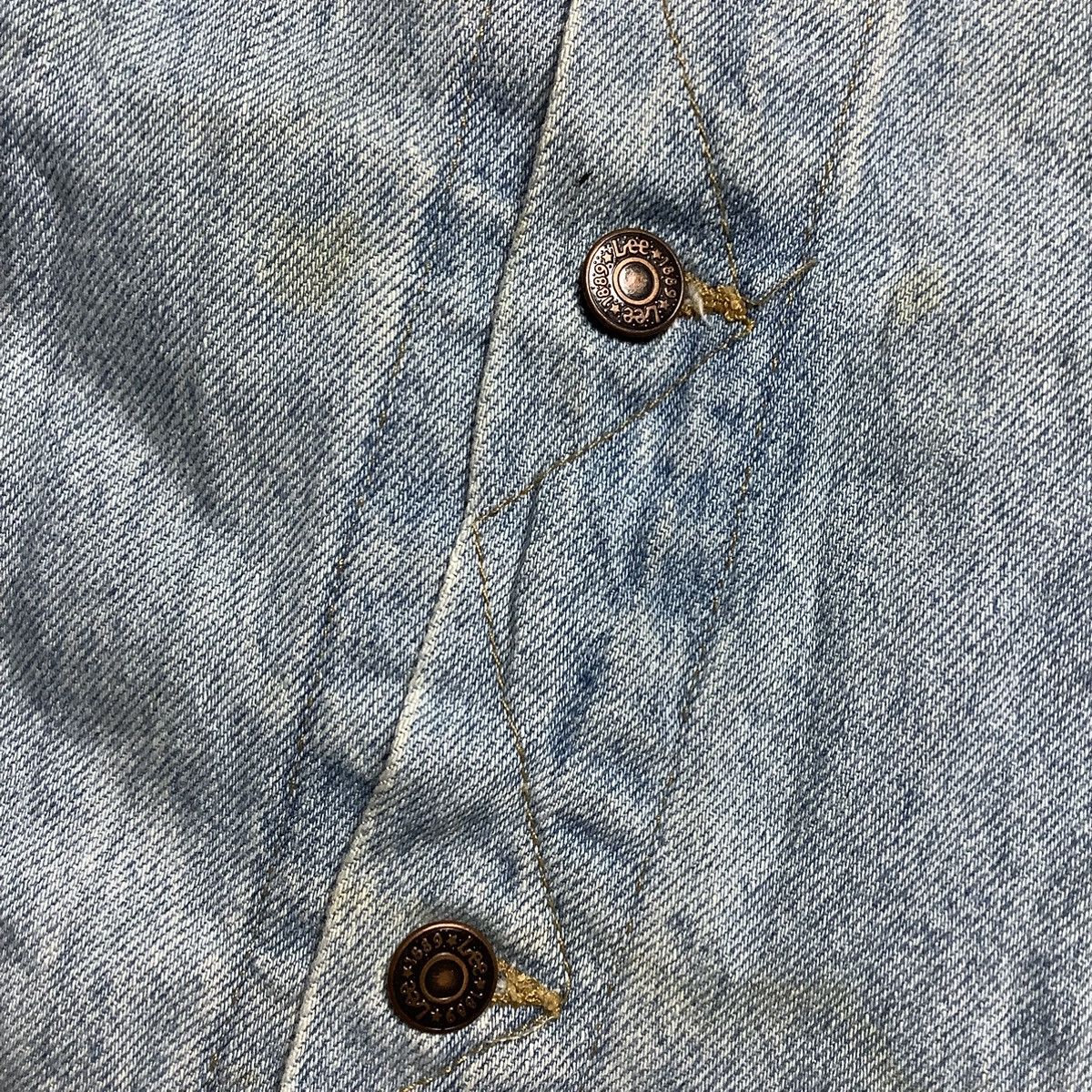 Lee × Vintage 90s Vintage Lee Blue Denim Jacket Size US XL / EU 56 / 4 - 6 Thumbnail