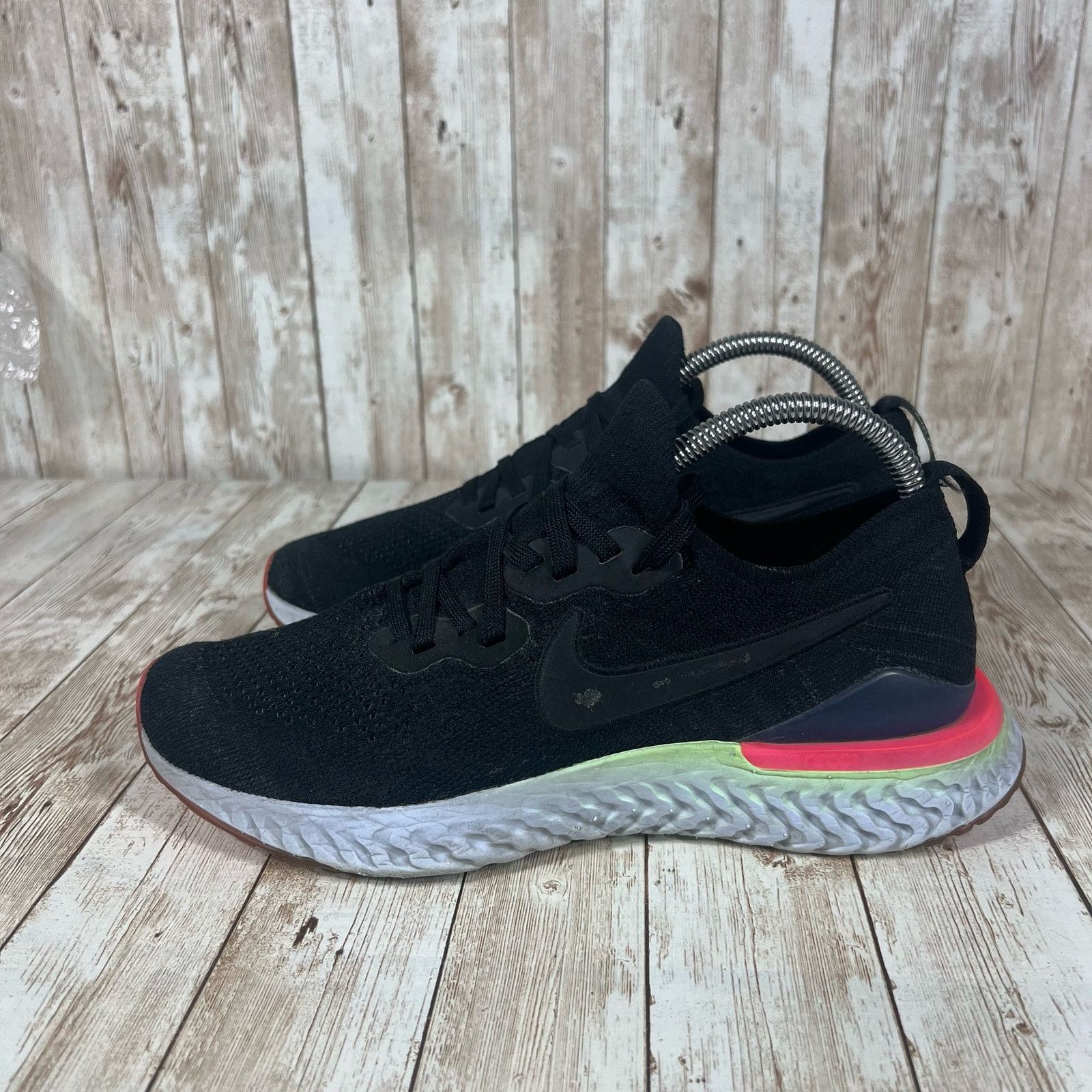 Nike Nike react flyknit Womens 9 bq8927 003 Size US 9 / IT 39 - 3 Thumbnail