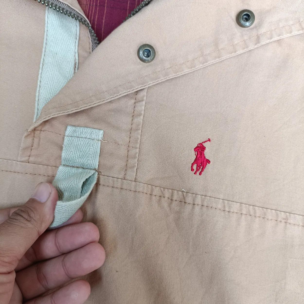 Polo Ralph Lauren Vintage Anorak Smoke Jacket Polo Ralph Lauren Size US M / EU 48-50 / 2 - 4 Thumbnail