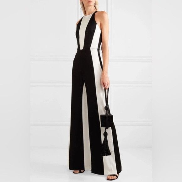 Colorblock Wide Leg Two Piece Set_CWSS01500 main image 0