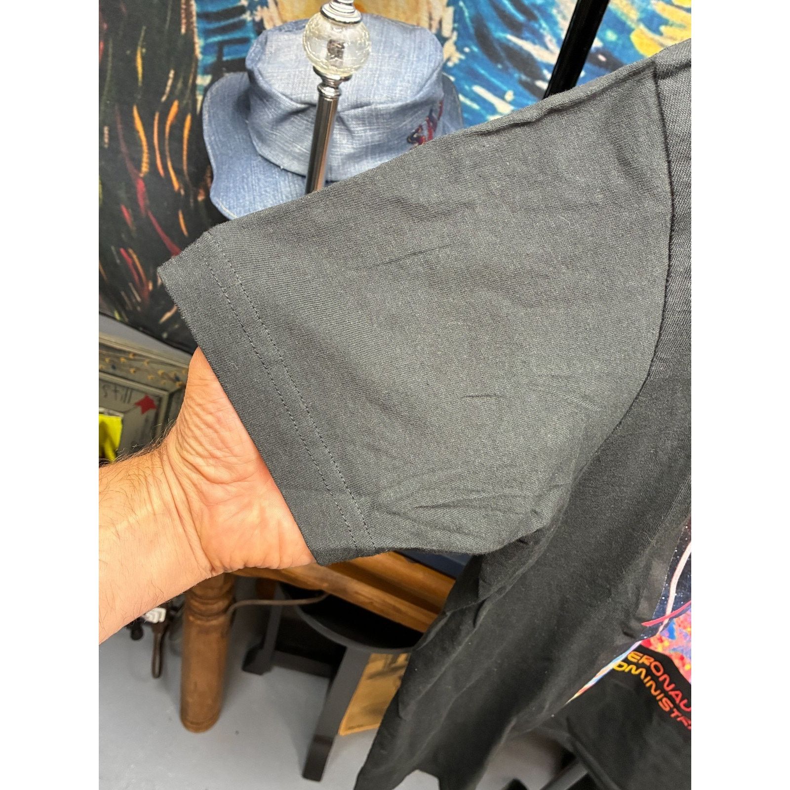Akademiks Akademiks NASA Graphic T-Shirt XL Black Space Galaxy Tee Size US XL / EU 56 / 4 - 10 Thumbnail