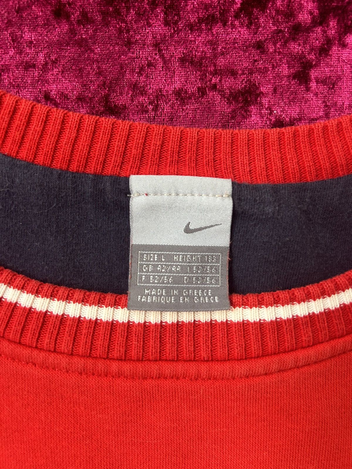 Nike Vintage 90s Nike sweater Size US L / EU 52-54 / 3 - 3 Thumbnail
