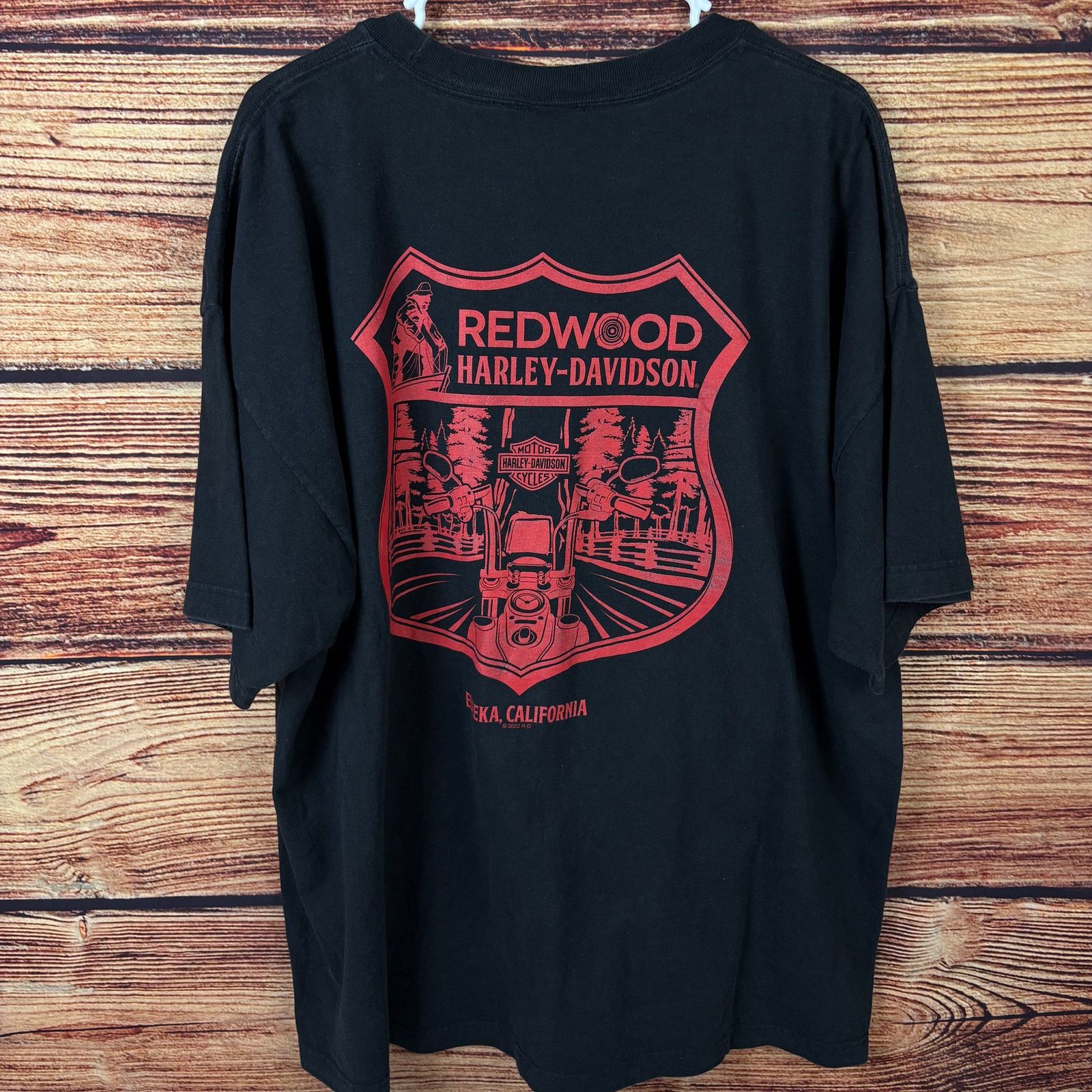 Harley Davidson Harley Davidson Motorcycles Eureka, California T-shirt Size US XXL / EU 58 / 5 - 4 Thumbnail