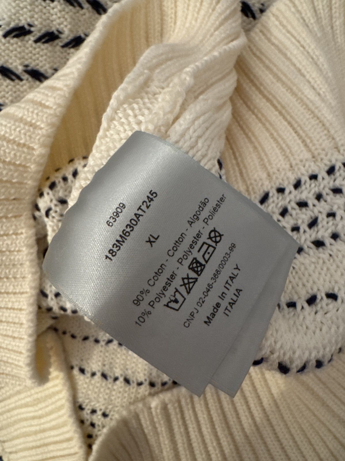Dior Dior sweater Size US XL / EU 56 / 4 - 6 Thumbnail
