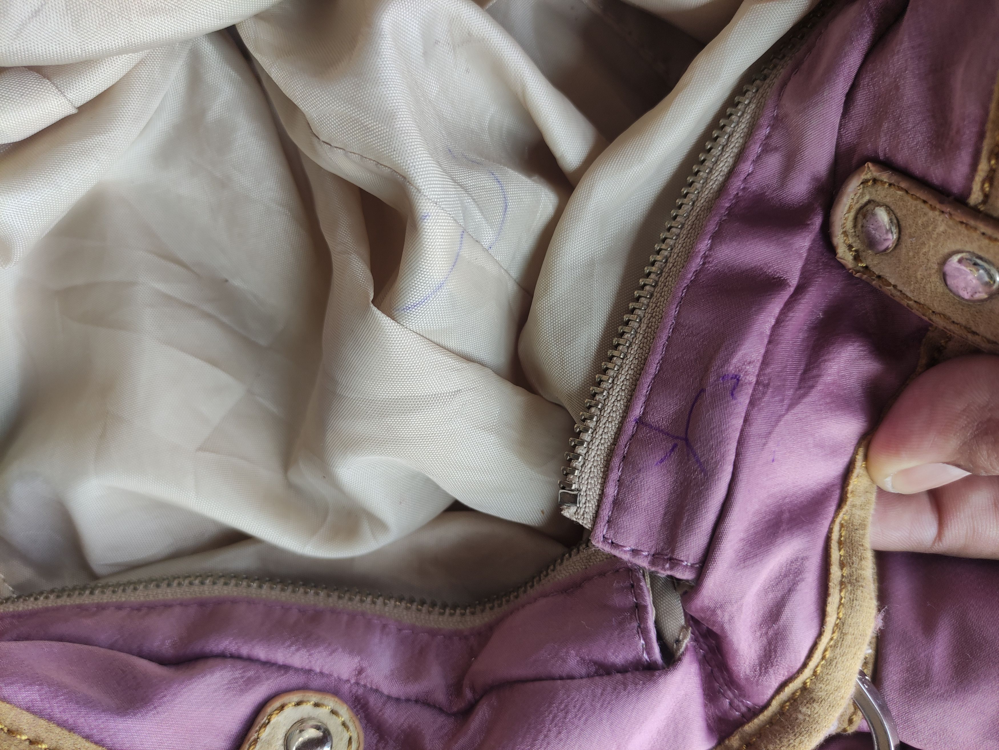 Yohji Yamamoto Y'SACCS BY YOHJI YAMAMOTO NYLON PURPLE HAND CARRY/TOTE BAG Size ONE SIZE - 10 Thumbnail