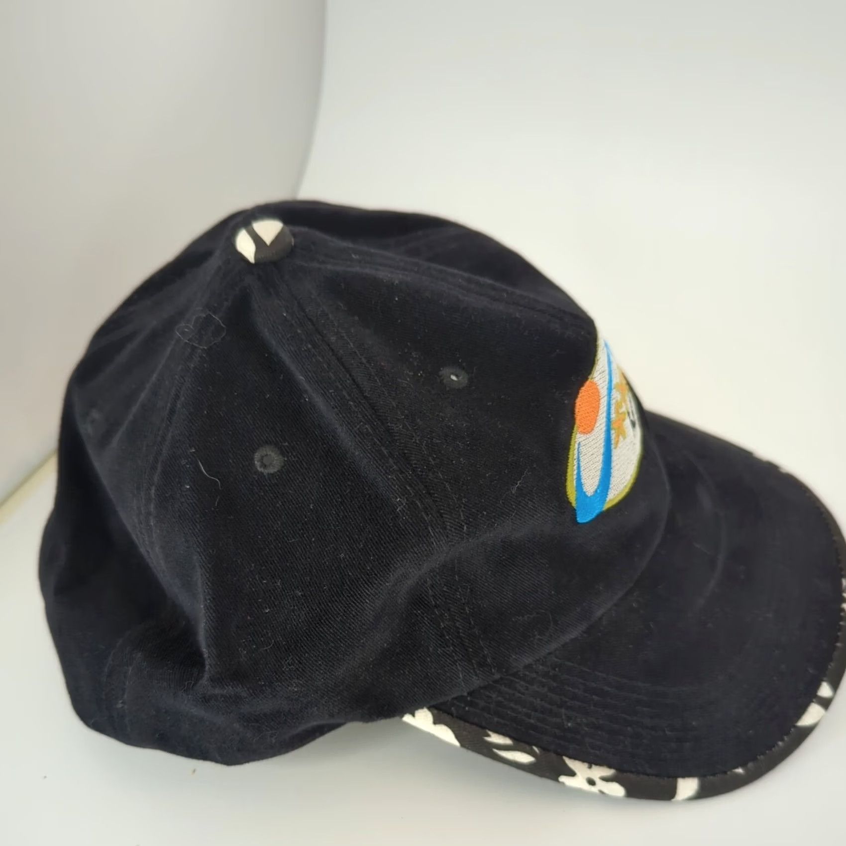 Vintage VINTAGE Diamond Head Gear Hawaii Ball Cap Hat Floral Underbill Embroidered Black Adjustable Men Baseball Cap Canvas Cotton Size ONE SIZE - 6 Thumbnail