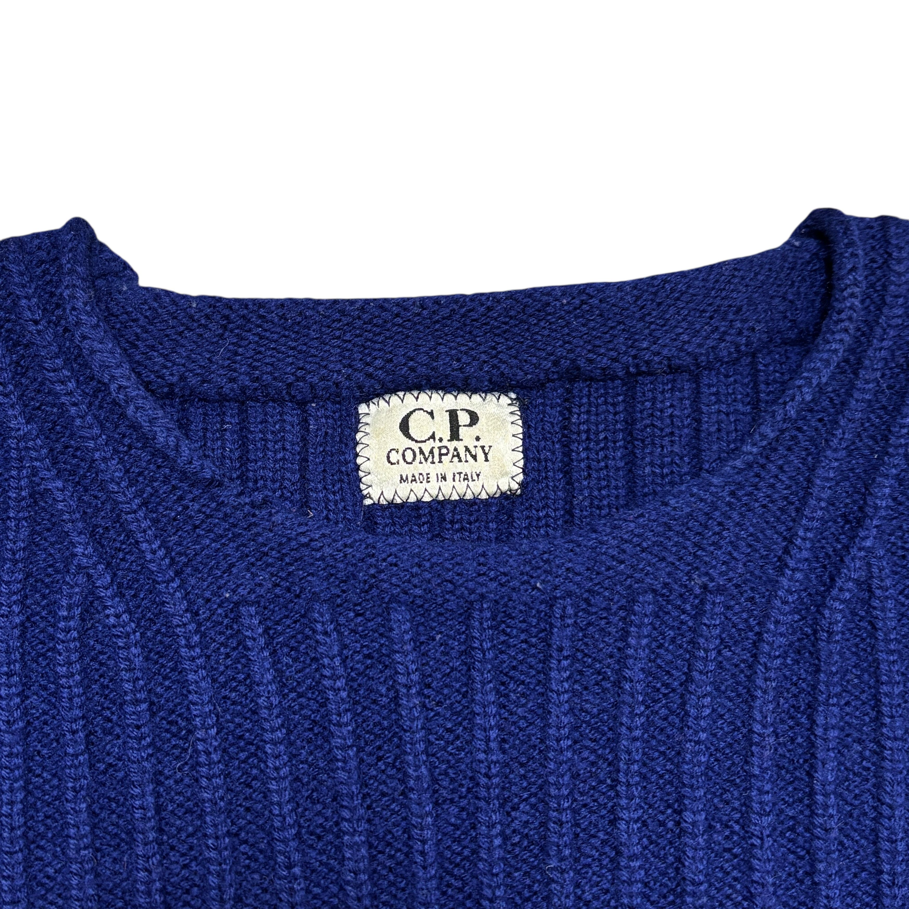 C.P. Company Vintage 90s CP Company Sweater Knit Jumper Made In Italy Size US L / EU 52-54 / 3 - 4 Thumbnail