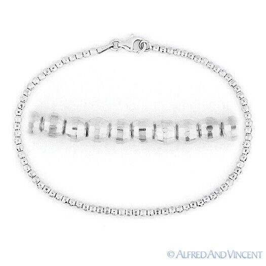 Other 2.5mm Bead-Link Chain Bracelet in .925 Sterling Silver Size ONE SIZE - 1 Preview