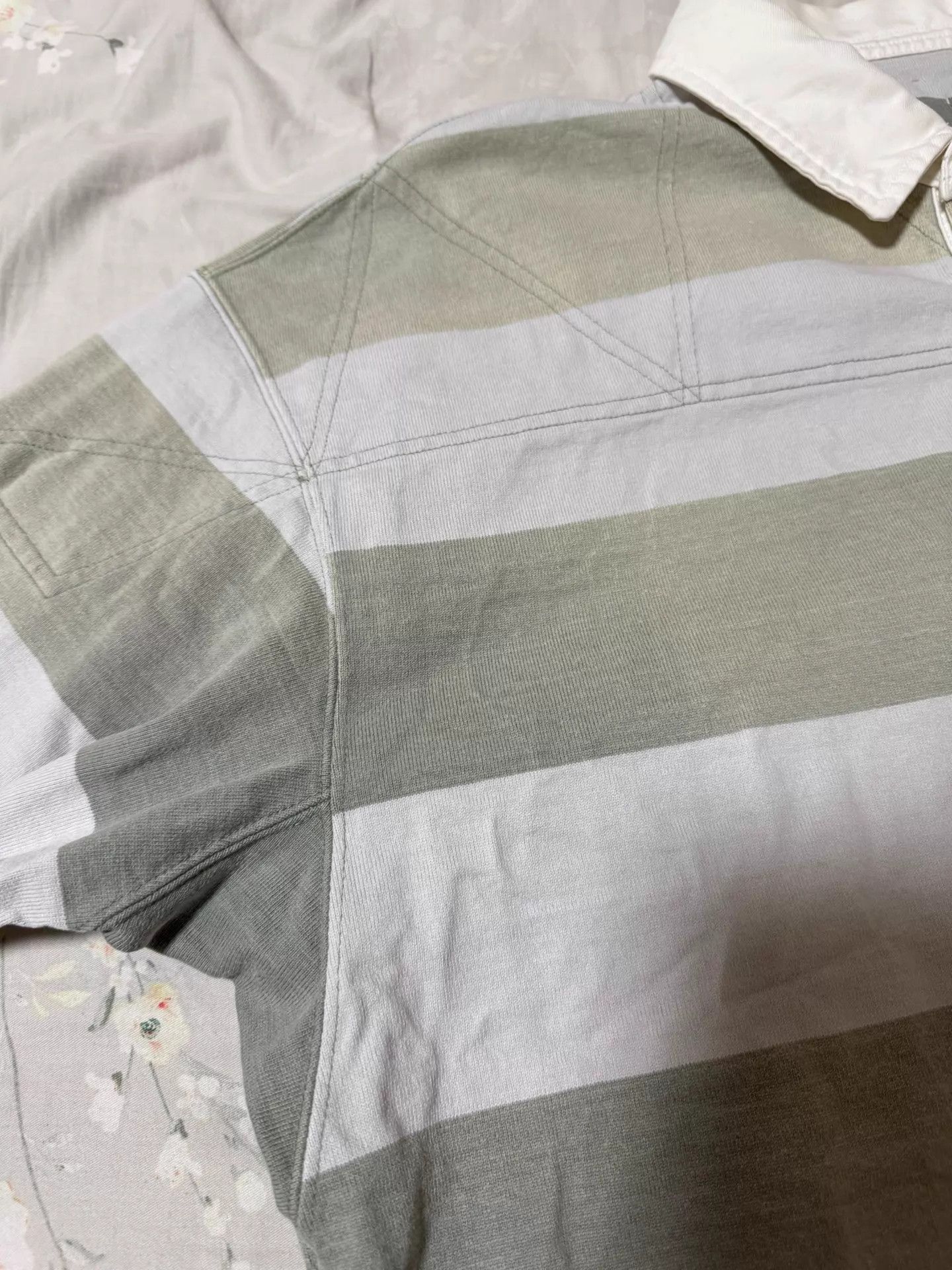 Visvim visvim 23ss LARKHAM L/S RUGGER Light Green Stripe M Size US M / EU 48-50 / 2 - 7 Thumbnail