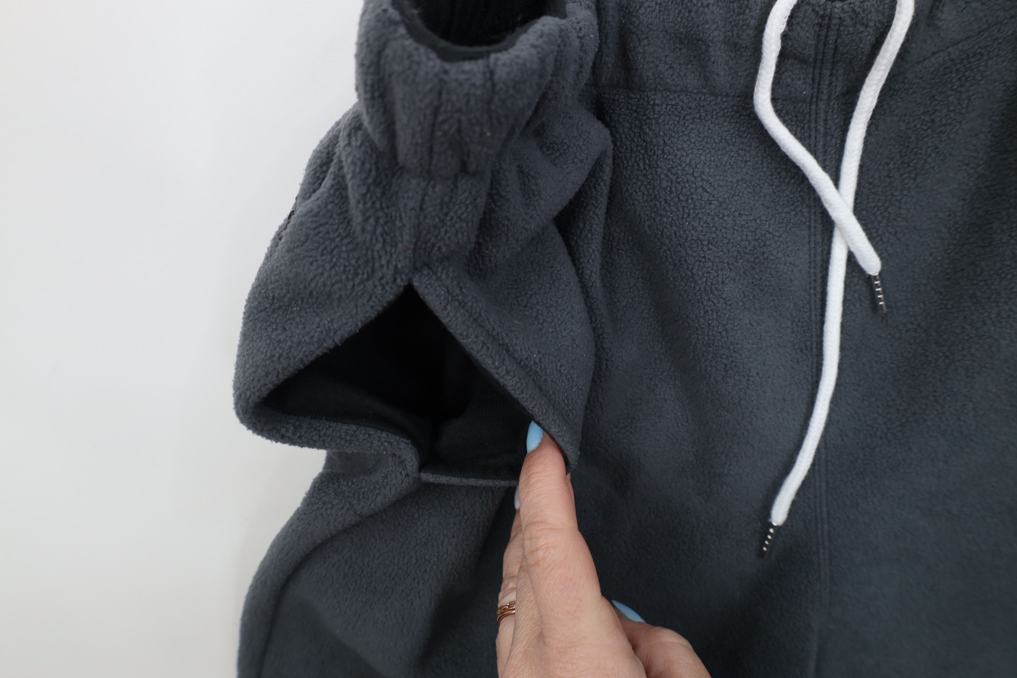 Columbia Vintage 90s Columbia Tapered Leg Fleece Sweatpants Gray Size 30" / US 8 / IT 44 - 6 Thumbnail
