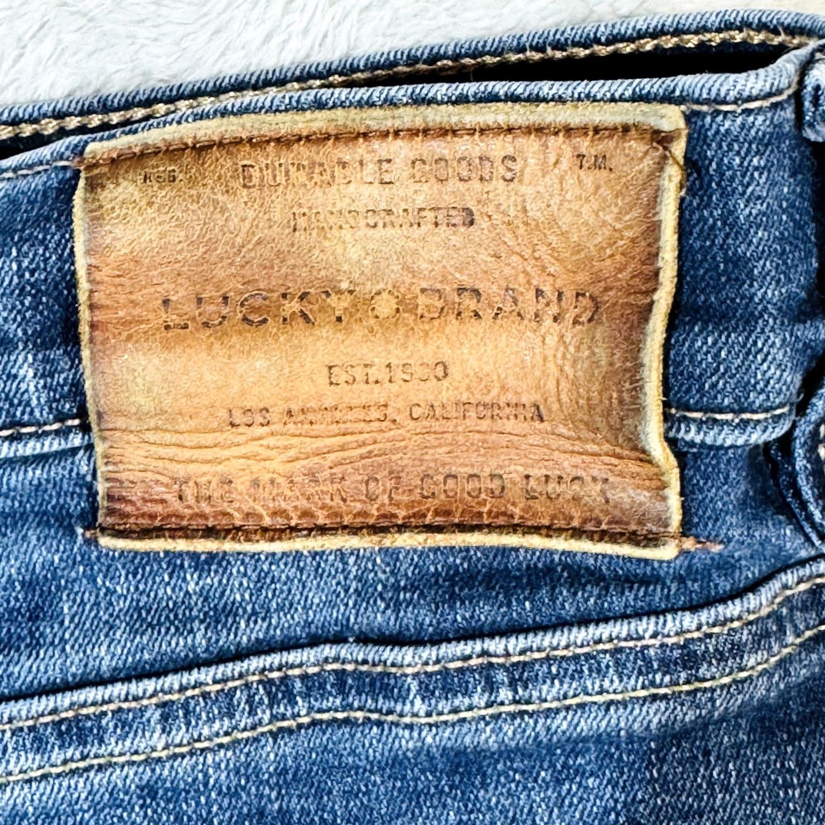Lucky Brand Lucky Brand Denim Shorts Mens 48 Blue Athletic Taper Bermuda 8 Inseam Short Casual Summer USA Mens Size US 32 / EU 48 - 5 Thumbnail