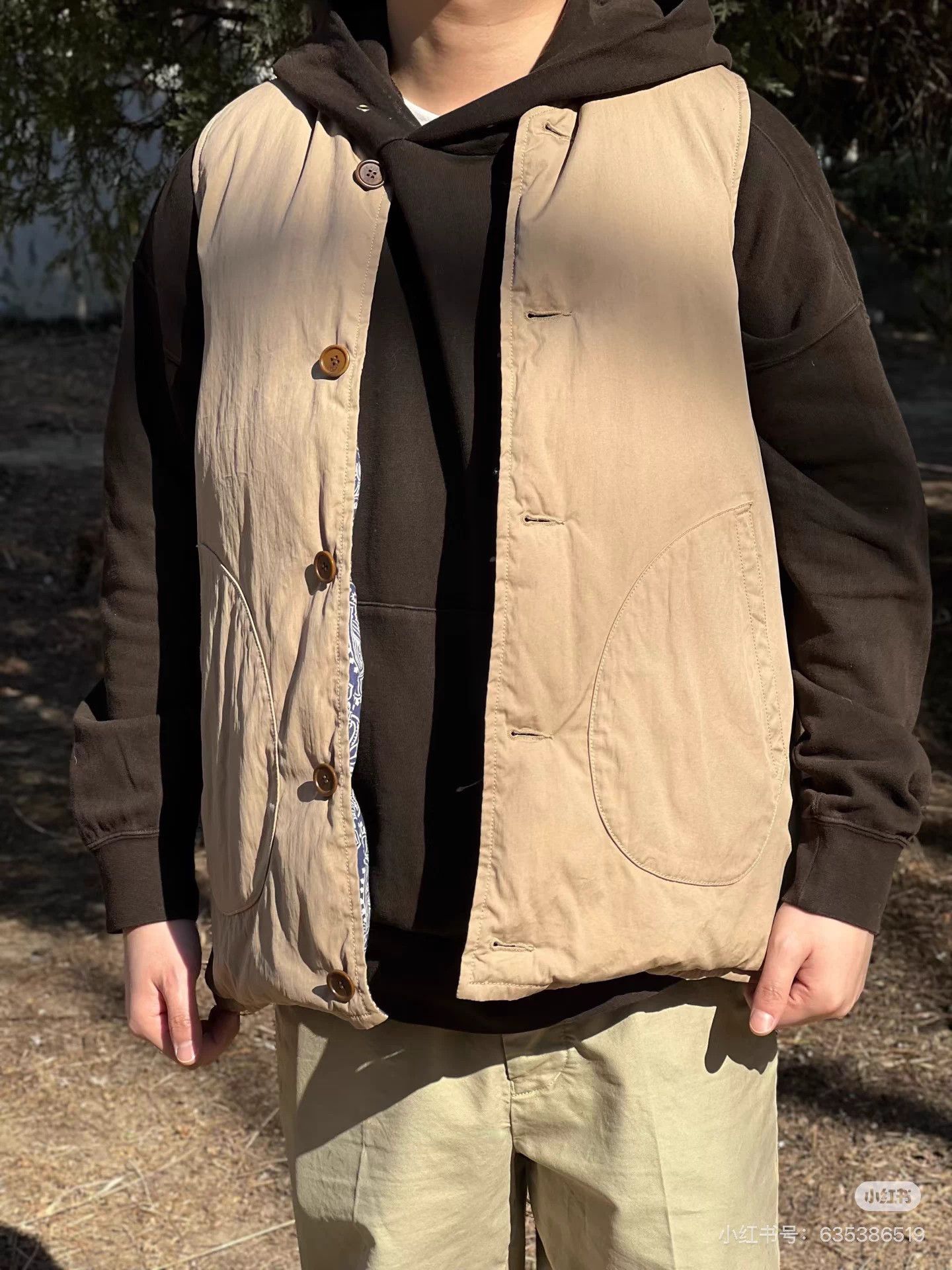 Visvim VISVIM AMPLUS SB Hoodie Mud Dyed dk.mud 3 22AW Size US L / EU 52-54 / 3 - 9 Thumbnail
