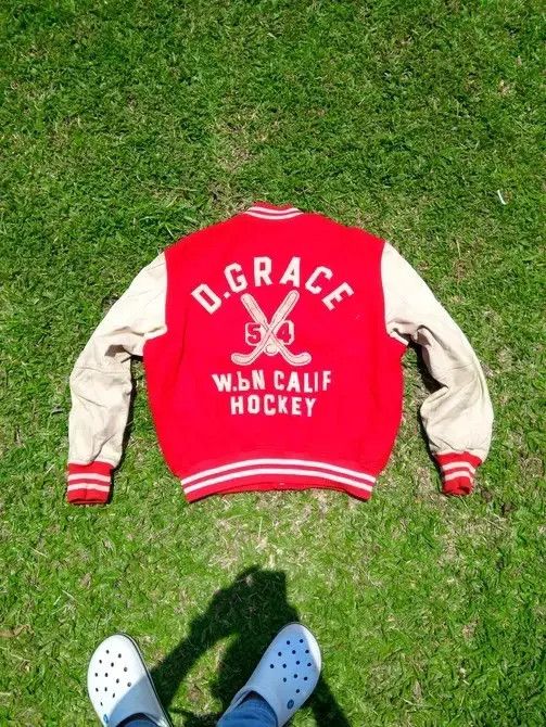 Vintage Vintage 80s California Varsity Jacket Size US M / EU 48-50 / 2 - 2 Thumbnail
