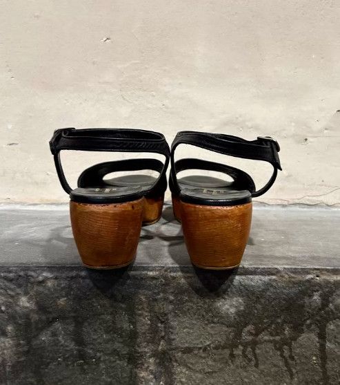 Tricot Comme des Garcons tricot COMME des GARÇONS 1990s Wooden Panel Leather Shoes Size US 6.5 / IT 36.5 - 5 Thumbnail