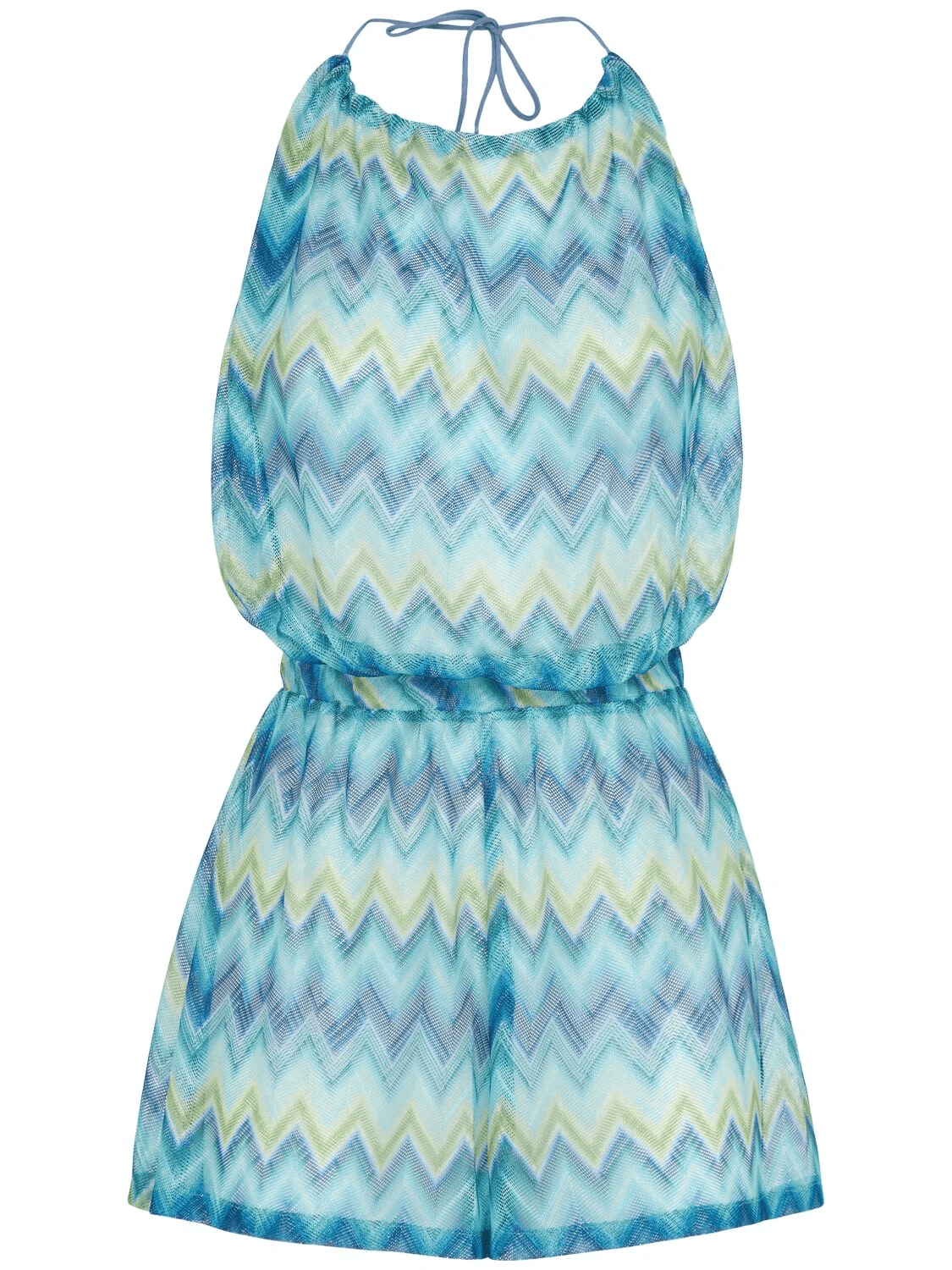 Missoni MISSONI Blue/Green Jumpsuit New Size ONE SIZE - 3 Thumbnail