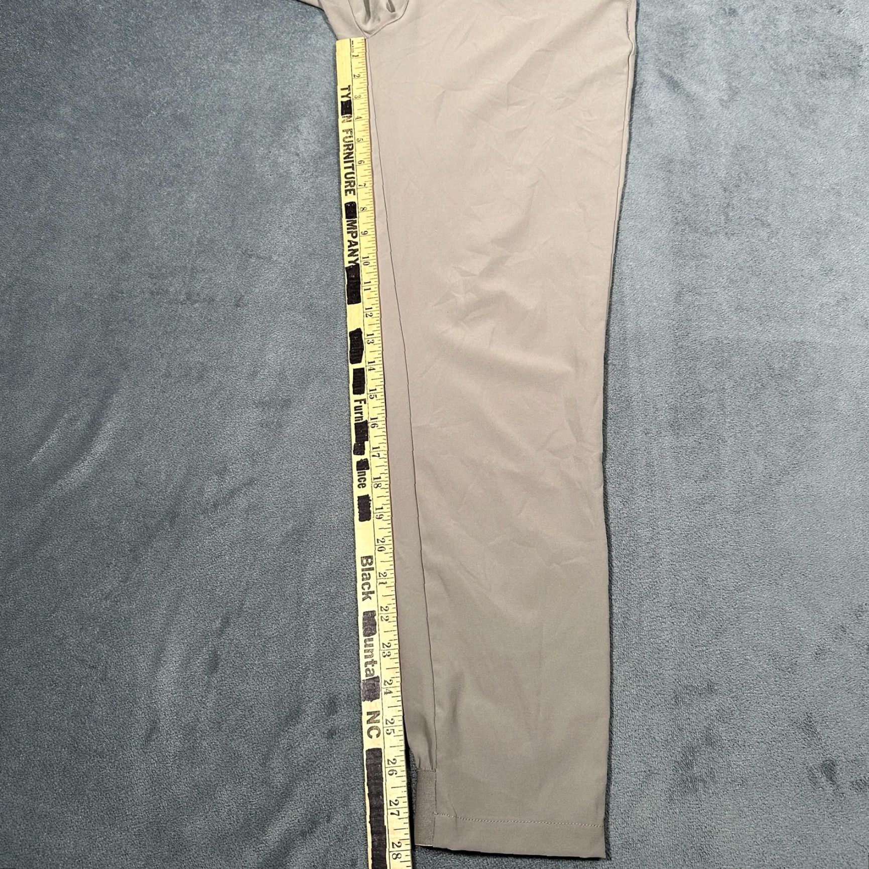 Vintage Macade Golf Pants Mens 40 R Slim Fit Gray Stretch Tapered Zip Cuffs Performance Size US 40 / EU 56 - 5 Thumbnail