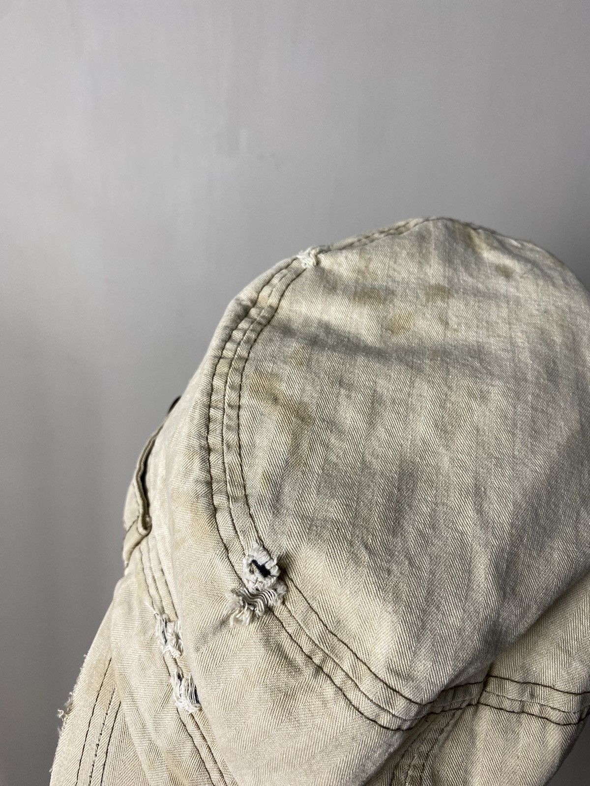 Beauty Beast × Hysteric Glamour × If Six Was Nine Vintage Cadet Distressed Hat Size ONE SIZE - 9 Thumbnail