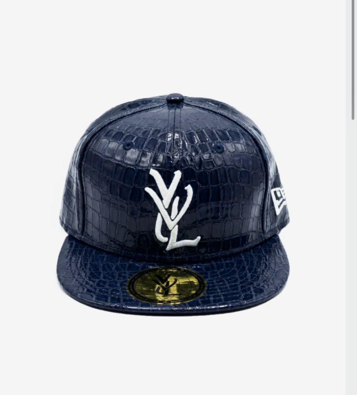 Playboi Carti Opium YVL Fitted hat Navy Blue size 7 brand new