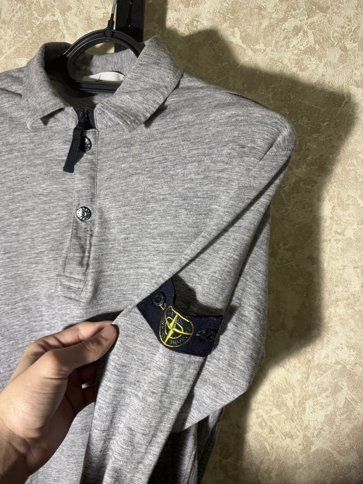 Stone Island Stone Island long sleeve polo shirt 1/3 zip Size US M / EU 48-50 / 2 - 2 Thumbnail