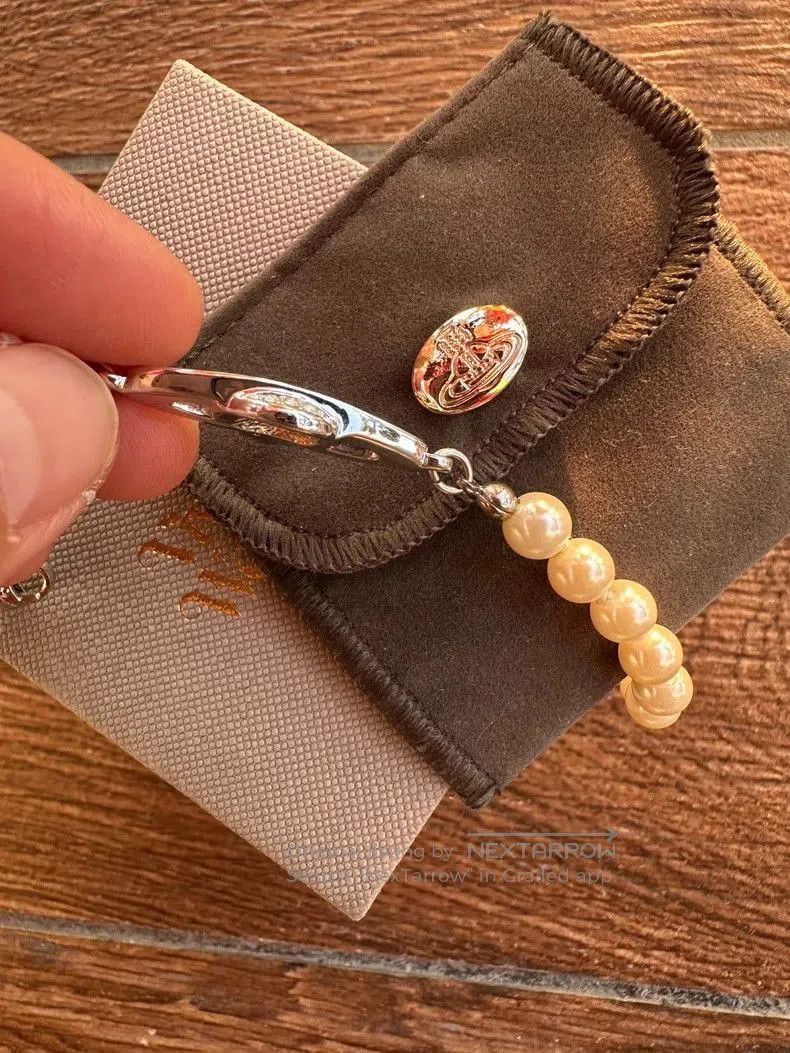 Vivienne Westwood Vivienne Westwood Mini Pearl Bracelet . Size ONE SIZE - 7 Thumbnail