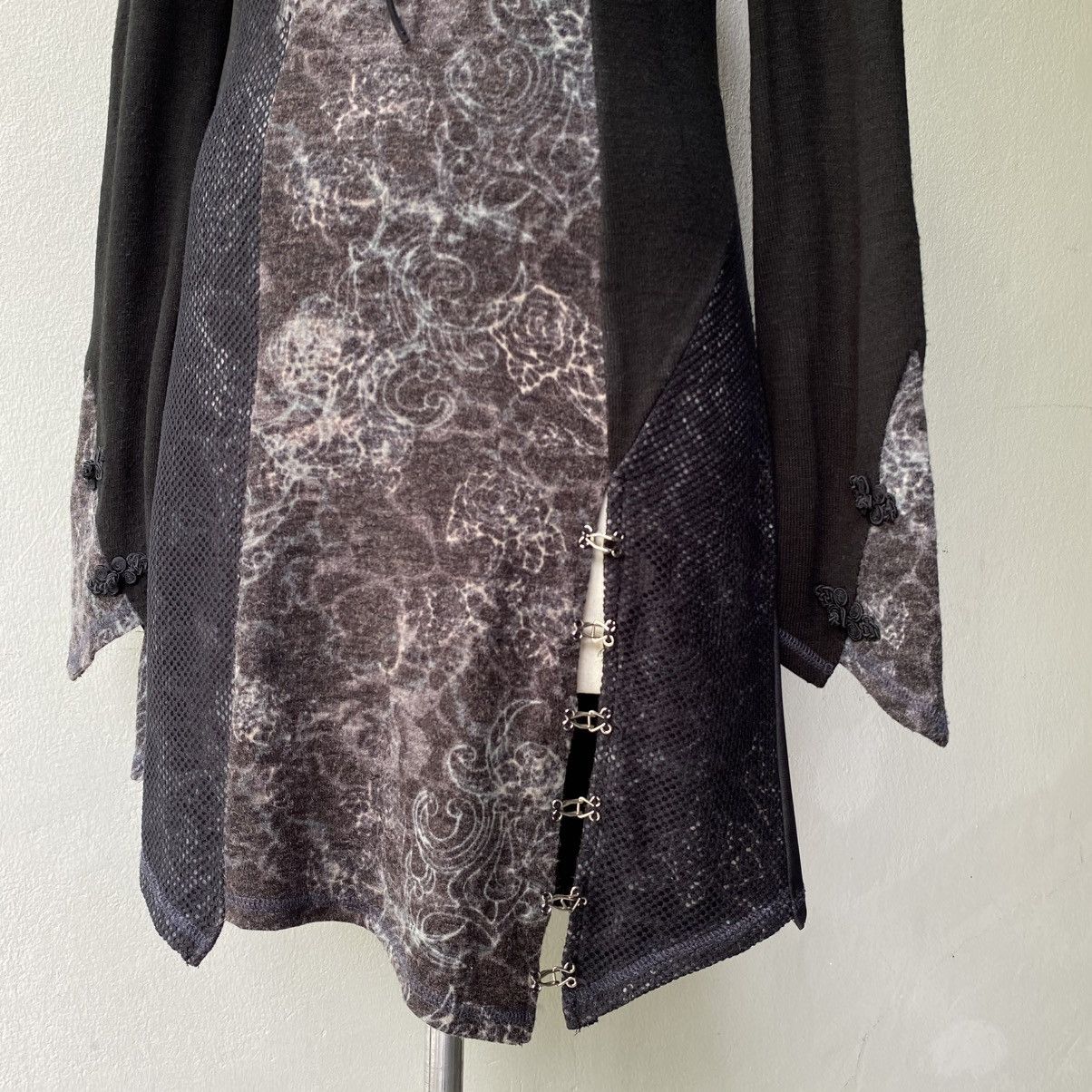 Japanese Brand OZZ CROCE Y2K Punk Noir Enchantress Dress Size M / US 6-8 / IT 42-44 - 6 Thumbnail