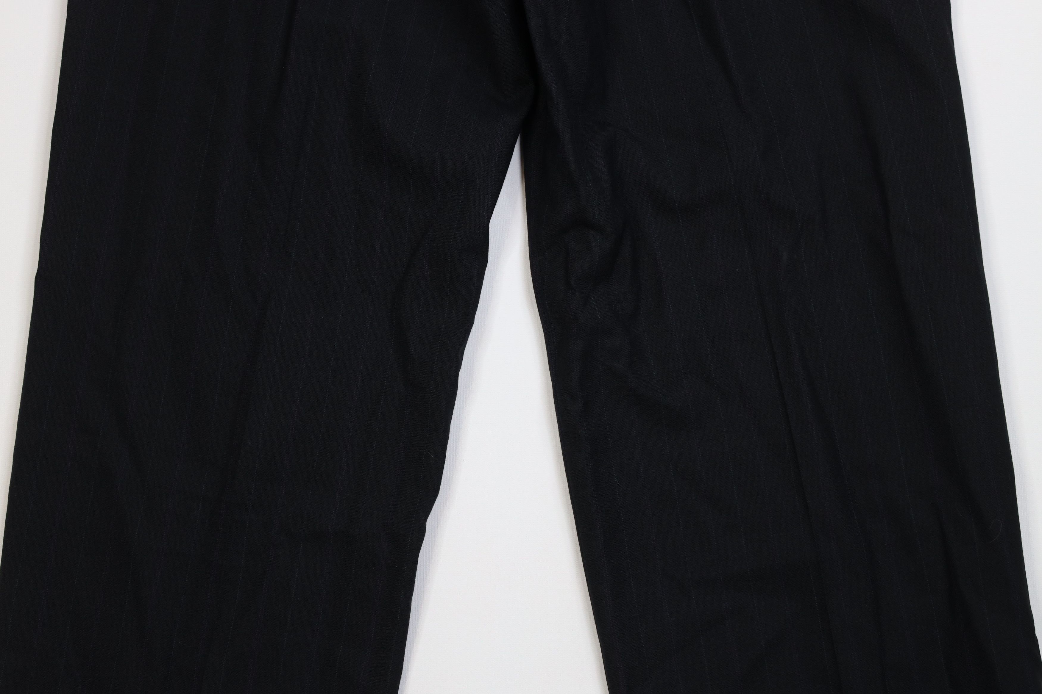 Vintage Vintage 70s Streetwear Pinstriped Wide Leg Chino Pants Size US 34 / EU 50 - 12 Thumbnail