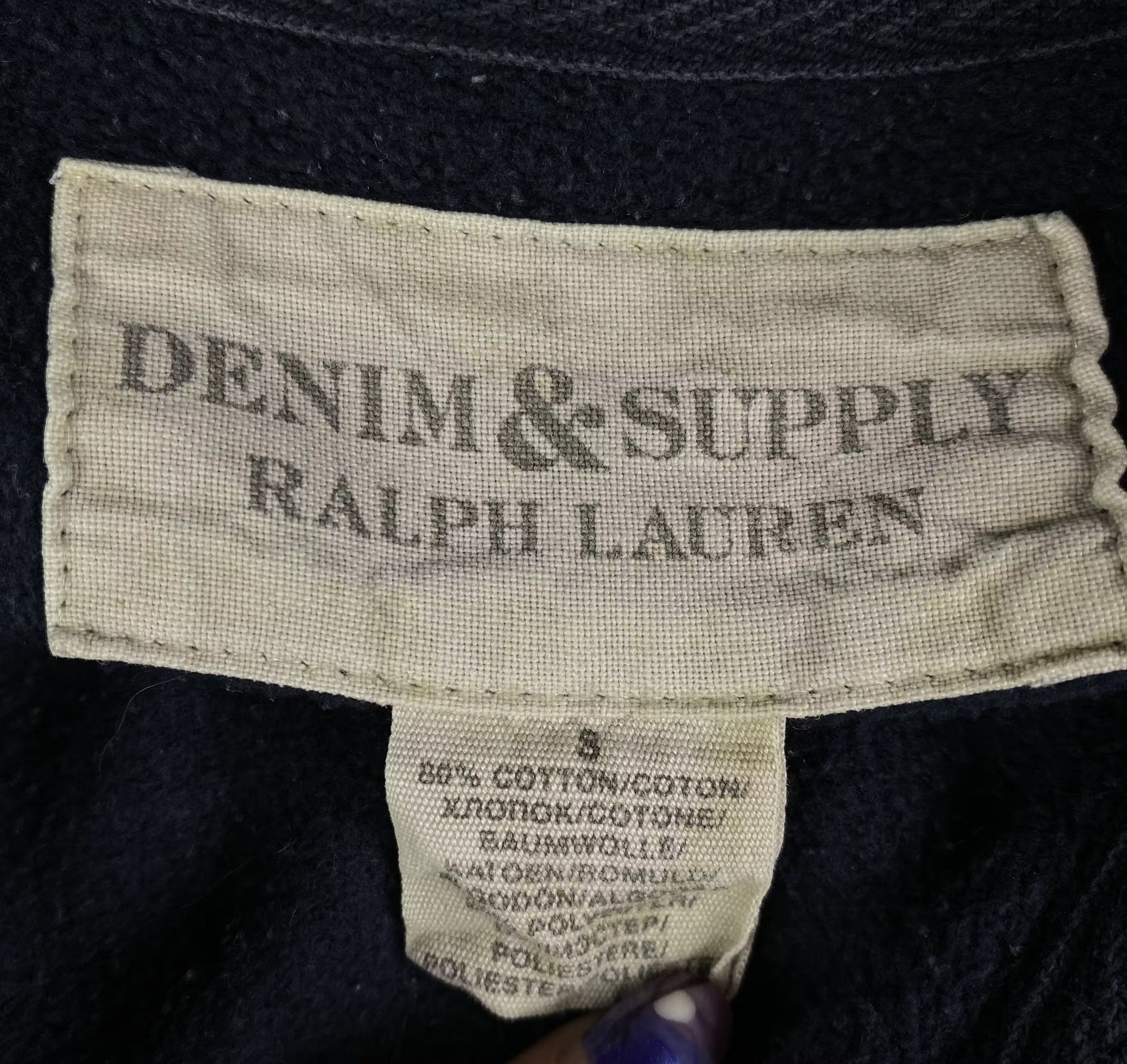 Denim & Supply Ralph Lauren × Ralph Lauren × Vintage Mens Sweatshirt Denim Supply Ralph Lauren Vintage Size S Size US S / EU 44-46 / 1 - 8 Thumbnail