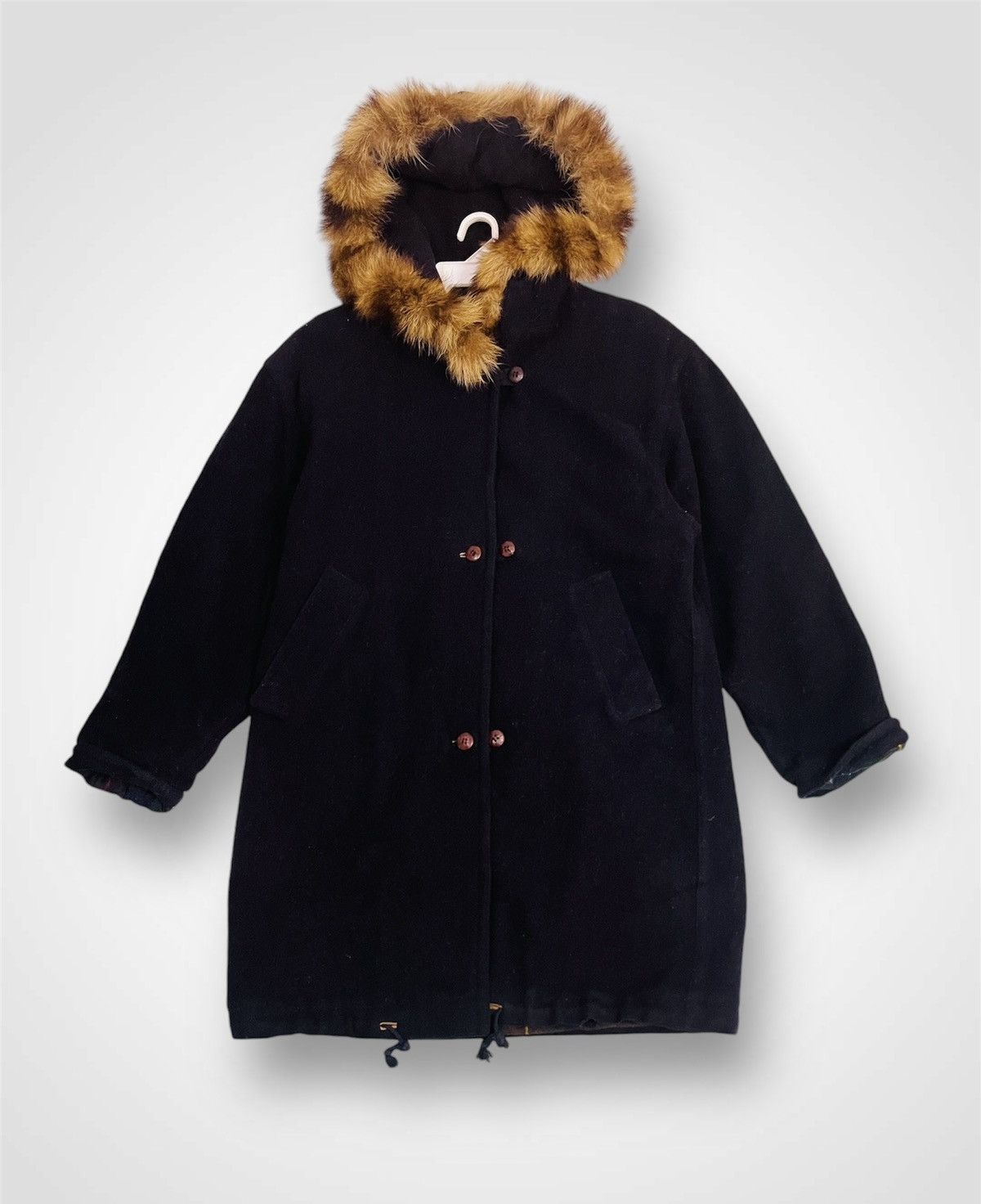 Schneiders Schneiders Long Wool Jacket Size US L / EU 52-54 / 3 - 1 Thumbnail