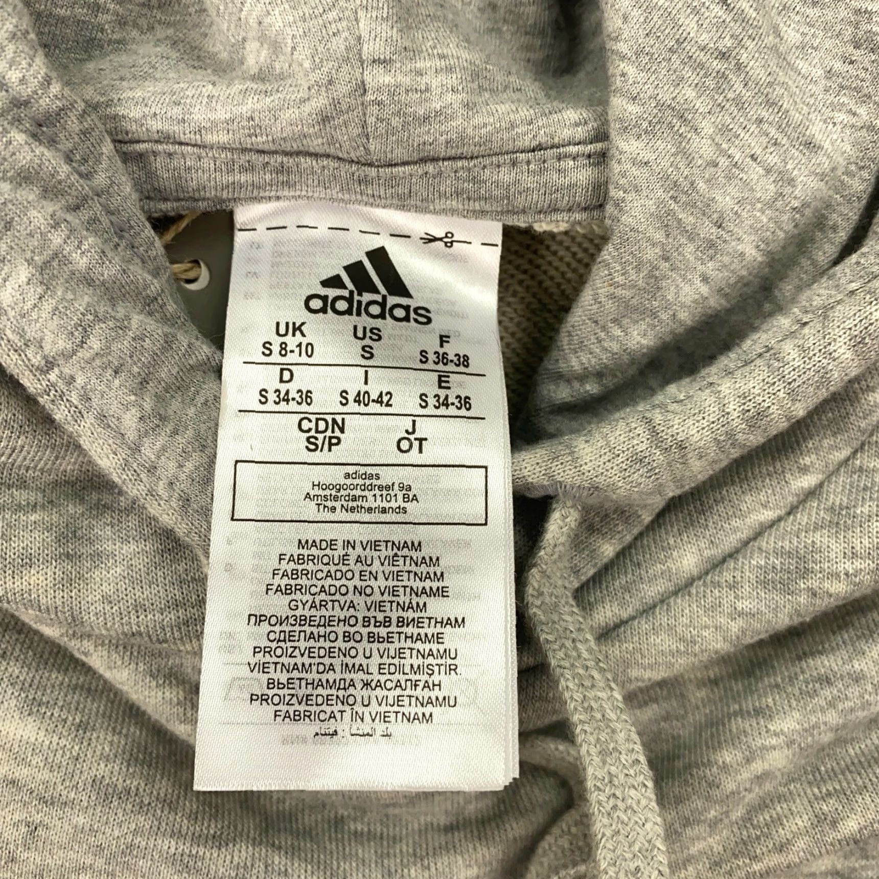 Adidas Adidas Mexico National Team Cropped Hoodie Womens Small Gray Soccer Performance Shirt Size S / US 4 / IT 40 - 6 Thumbnail