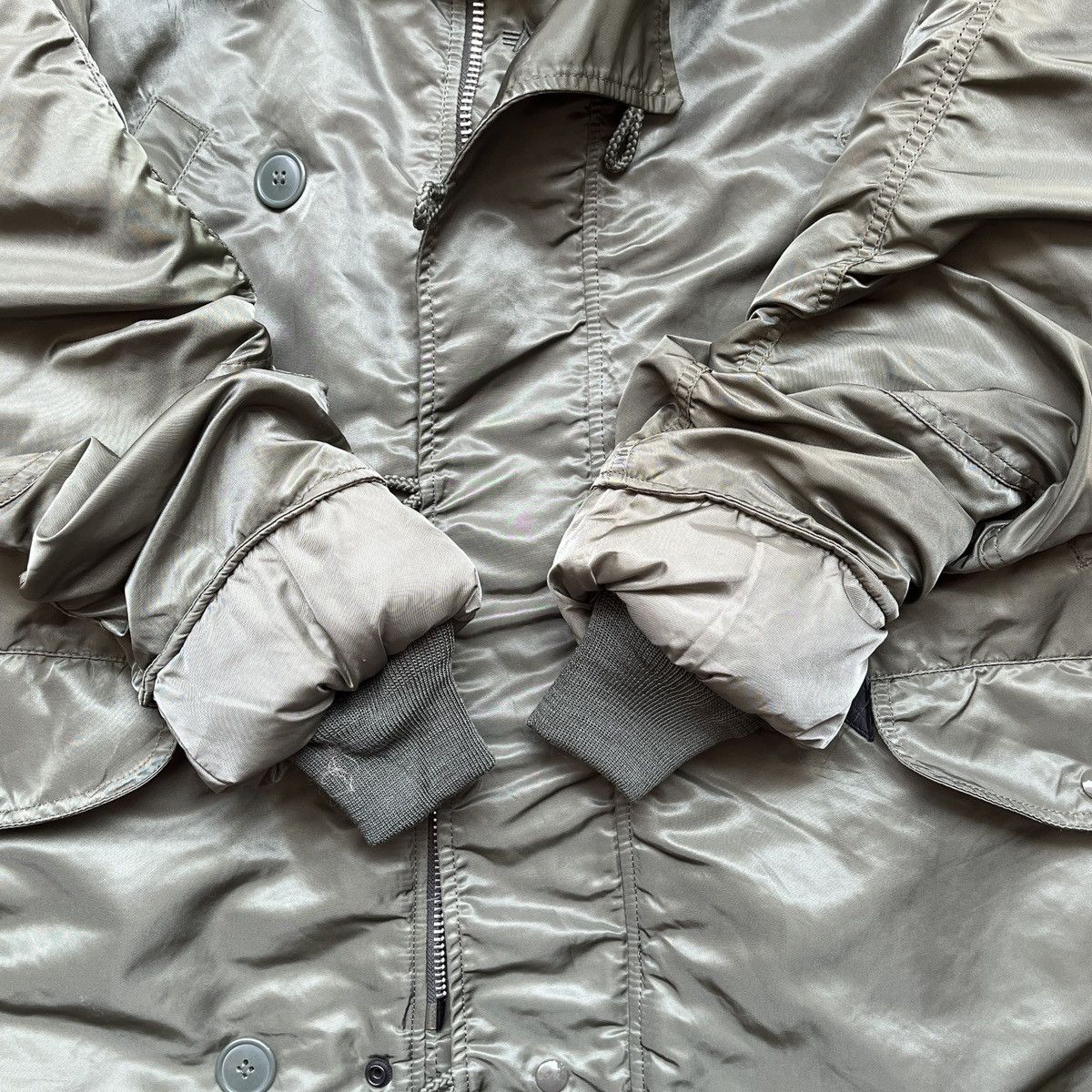 Alpha Industries × Avirex AVIREX ALPHA INDUSTRIES N-3B BOMBER FLIGHT JACKET USA Size US M / EU 48-50 / 2 - 14 Thumbnail