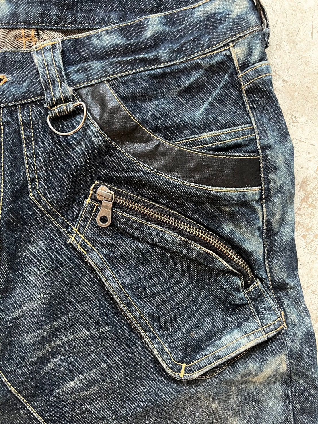PPFM PPFM Multi Pocket Curve Denim Pants Size US 32 / EU 48 - 6 Thumbnail