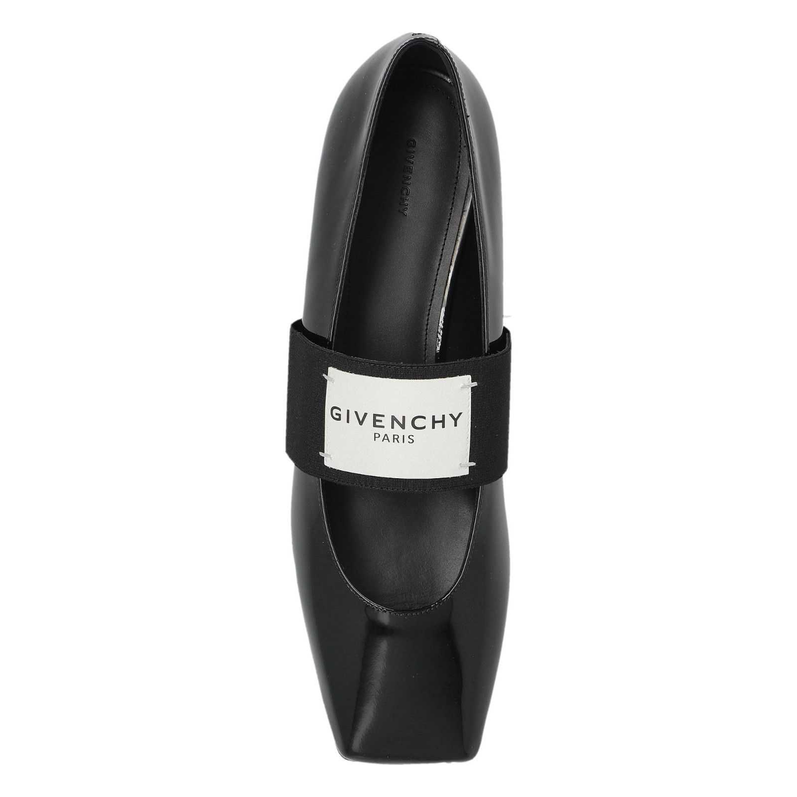 Givenchy GIVENCHY Squared Black Patent Leather Ballerina Flats New & Size US 10 / IT 40 - 4 Thumbnail