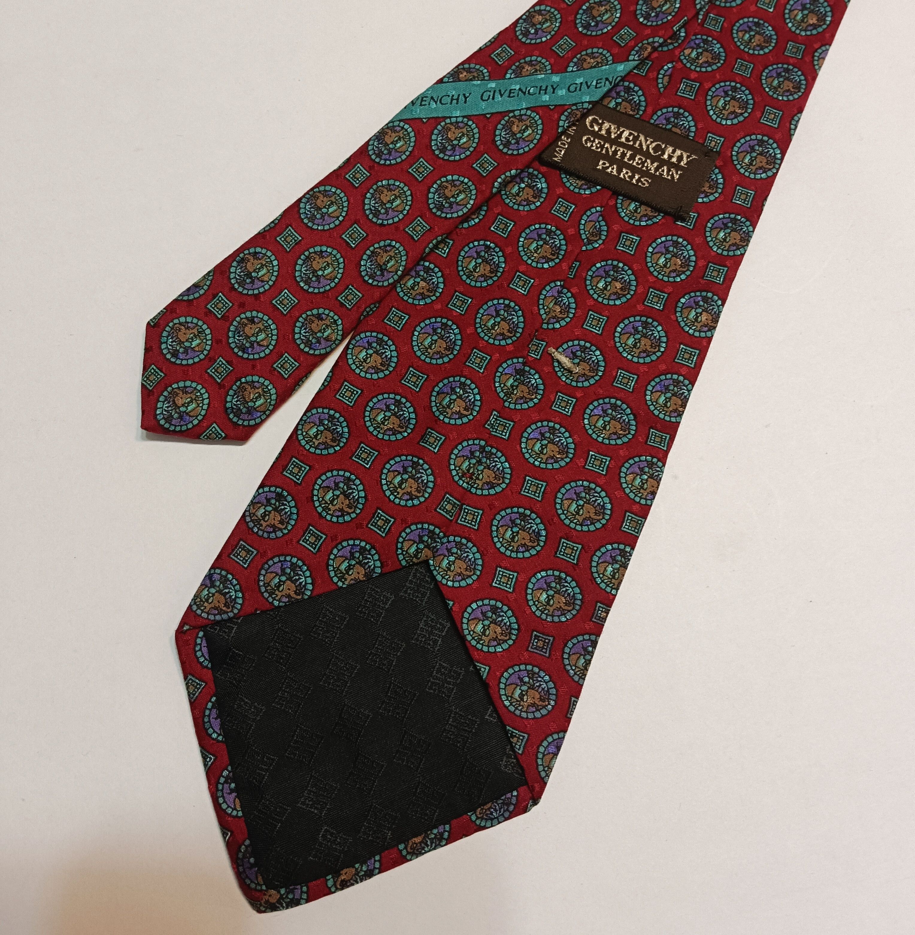 Givenchy Vtg Givenchy Men's Tie Made in Italy Size ONE SIZE - 5 Thumbnail