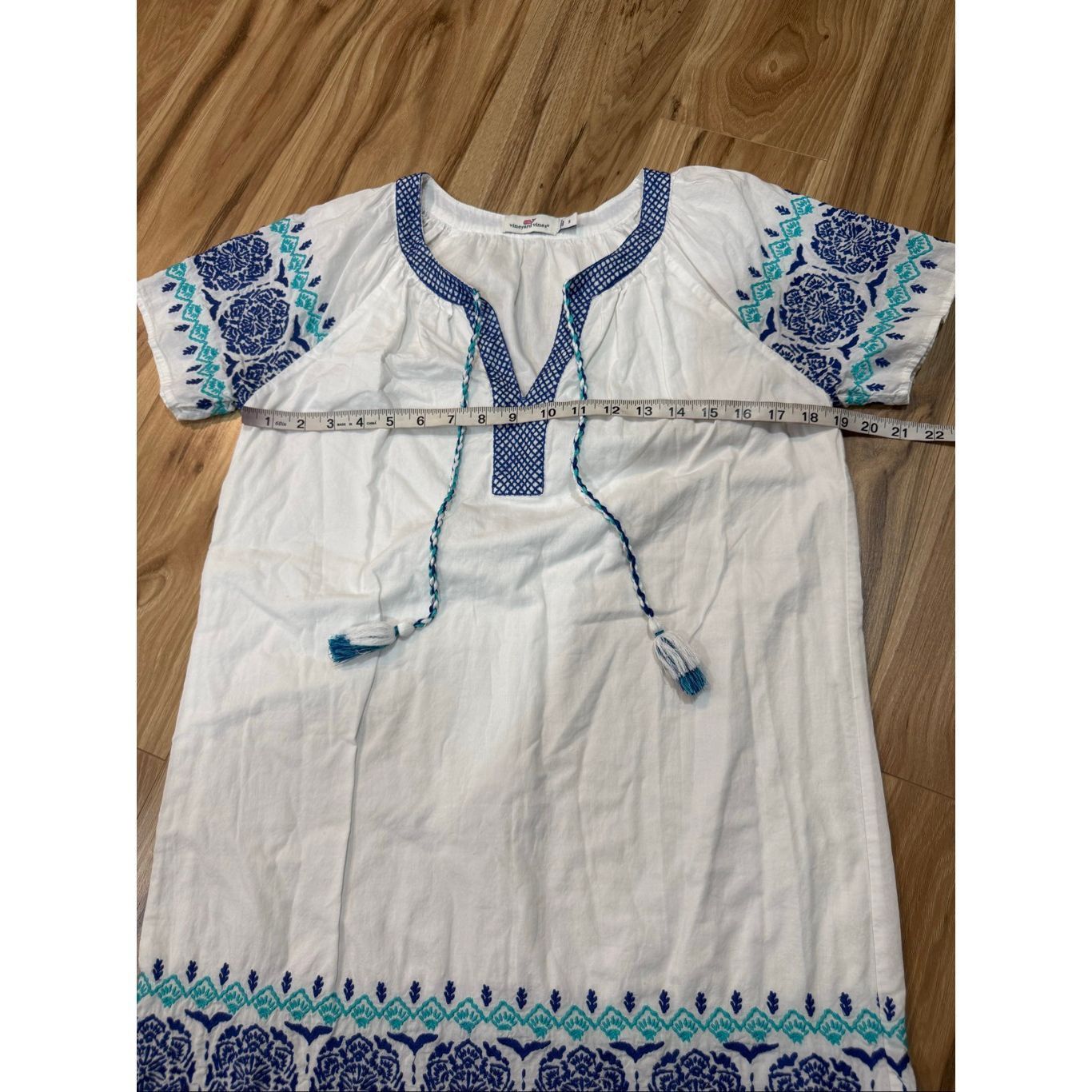 Vineyard Vines Vineyard Vines cotton medallion embroidered popover dress si Size S / US 4 / IT 40 - 7 Thumbnail