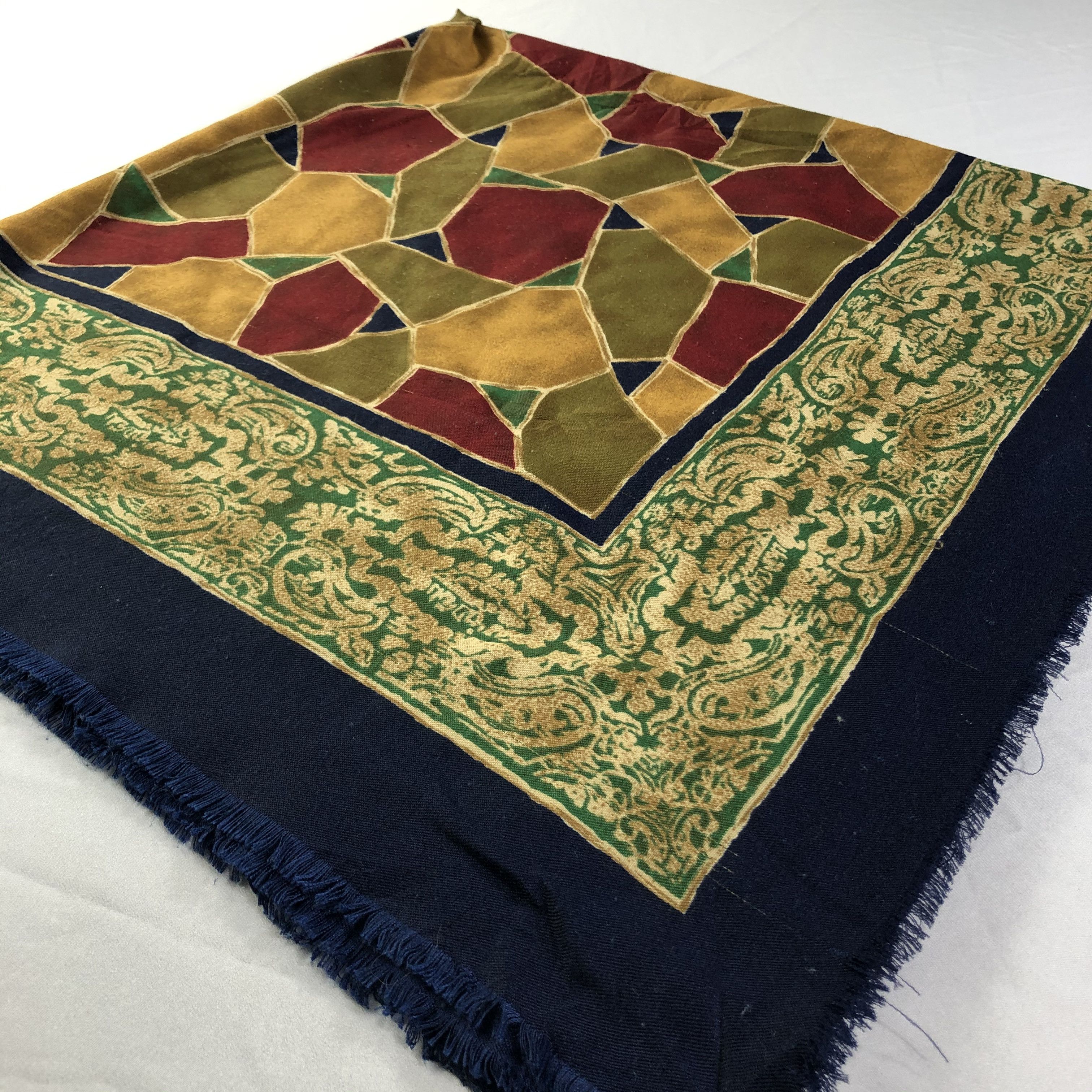 Vintage Vintage Silk Scarf Size ONE SIZE - 3 Thumbnail