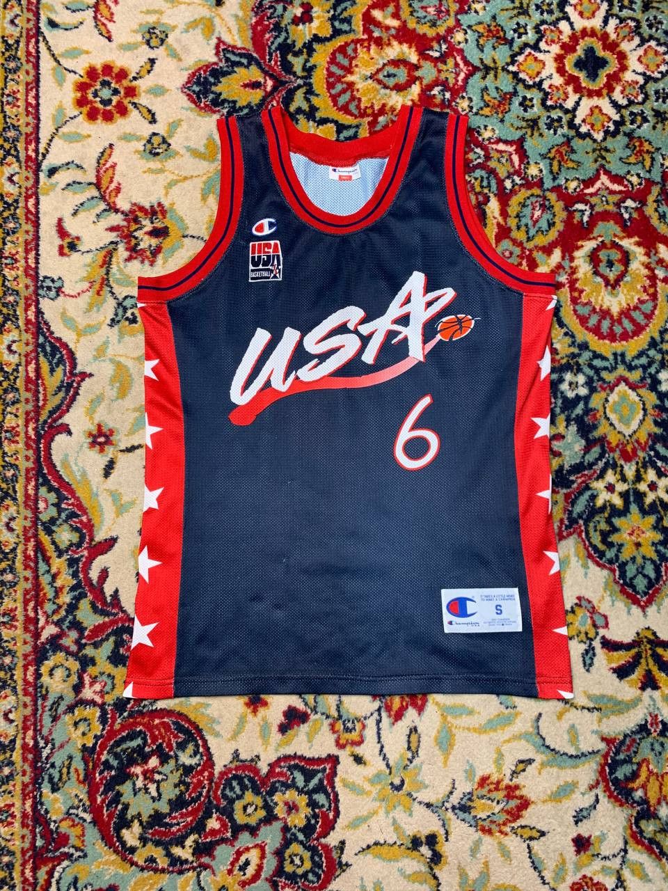 Champion × NBA VINTAGE 90'S CHAMPION USA DREAM TEAM PENNY HARDAWAY Size US S / EU 44-46 / 1 - 1 Thumbnail