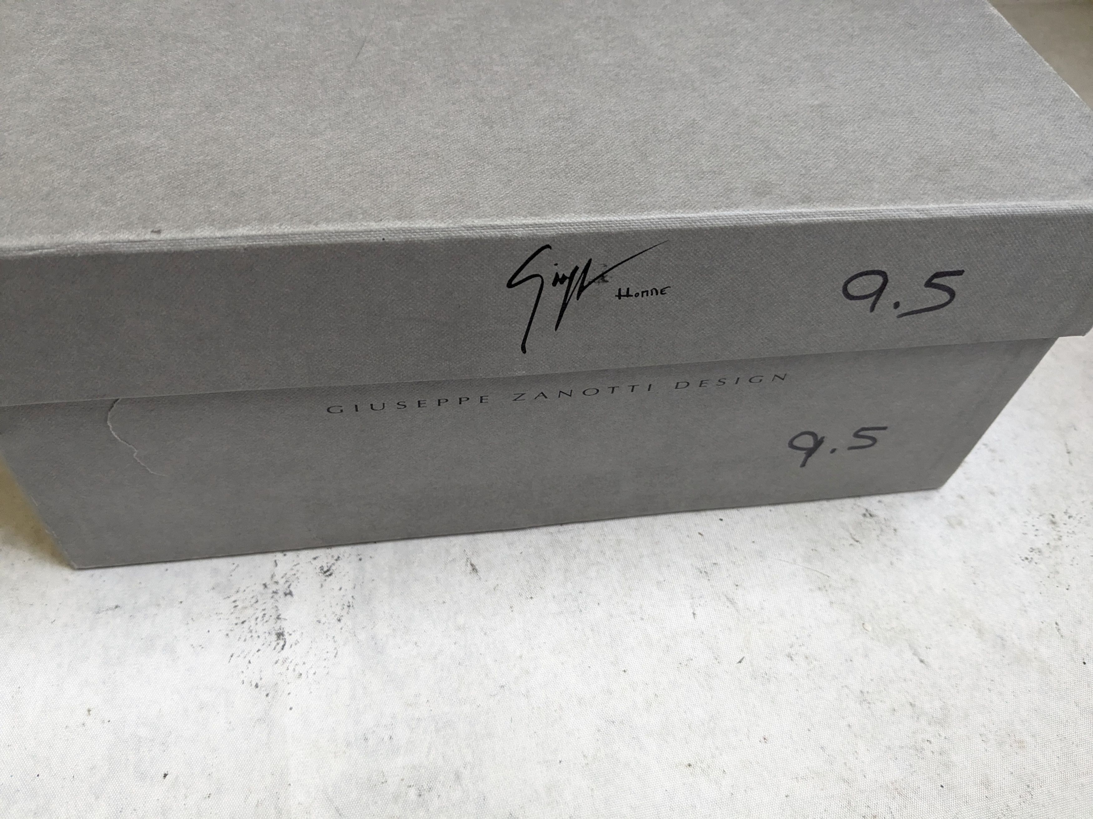 Giuseppe Zanotti Giuseppe Zanotti Puffy Strap Sneakers Black 9.5 Kid Cudi Size US 9.5 / EU 42-43 - 19 Thumbnail