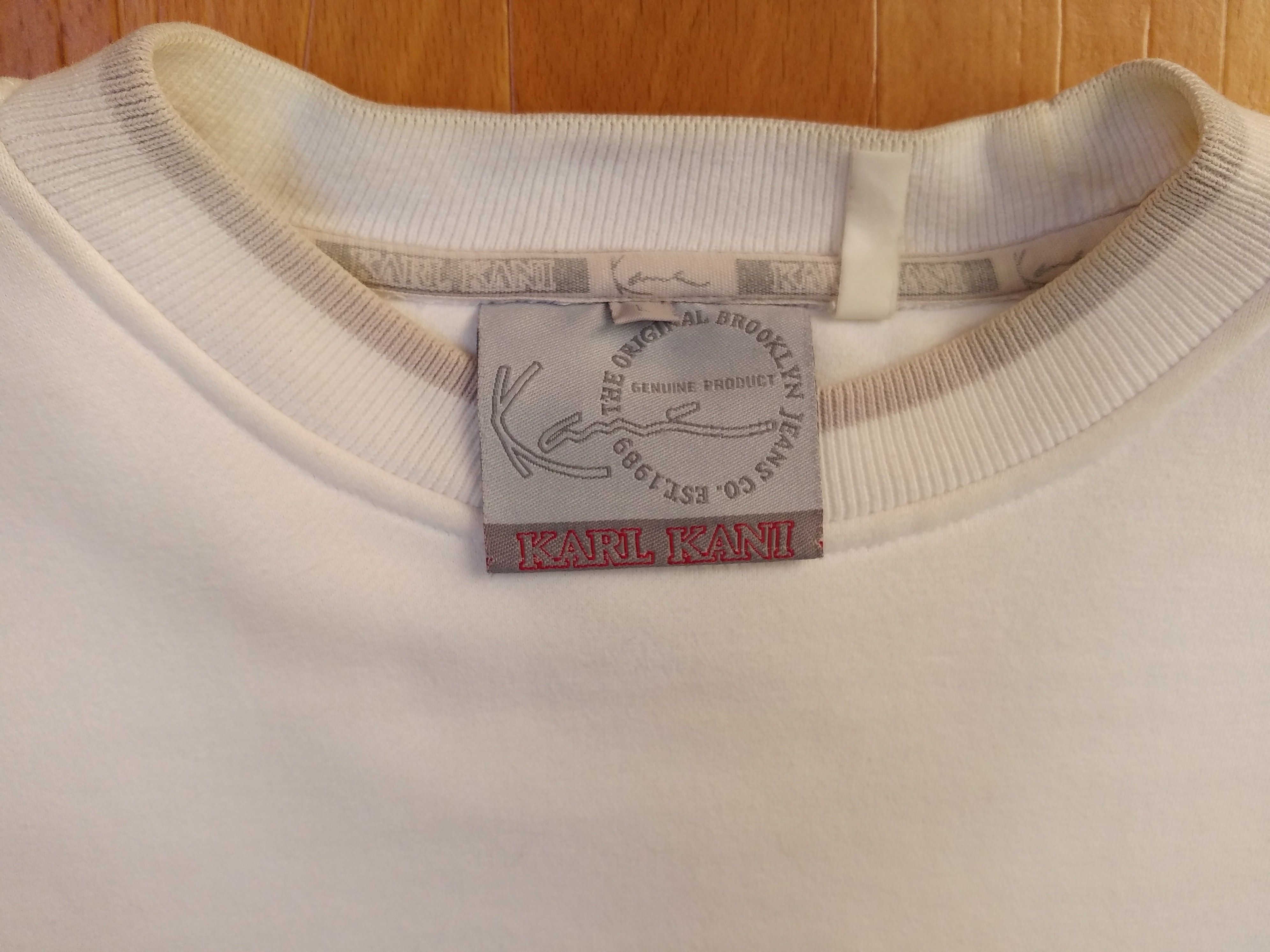 Karl Kani KARL KANI sweatshirt, vintage 90s hip hop, skater size L Size US L / EU 52-54 / 3 - 12 Thumbnail