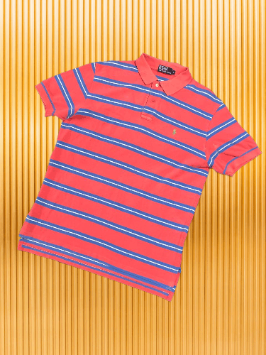 Polo Ralph Lauren × Vintage Polo Ralph Lauren Logo Rugby Polo Shirt Size US L / EU 52-54 / 3 - 1 Thumbnail