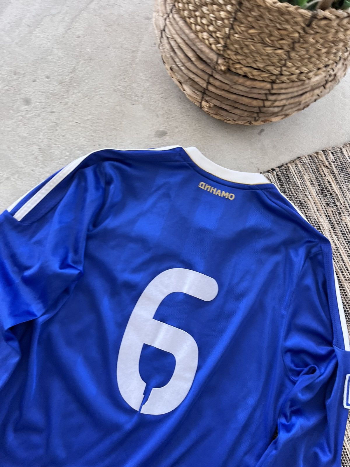 Adidas Vintage Adidas Dynamo Kyiv LongSleeve Jersey Blue 6 Football Size US S / EU 44-46 / 1 - 13 Thumbnail