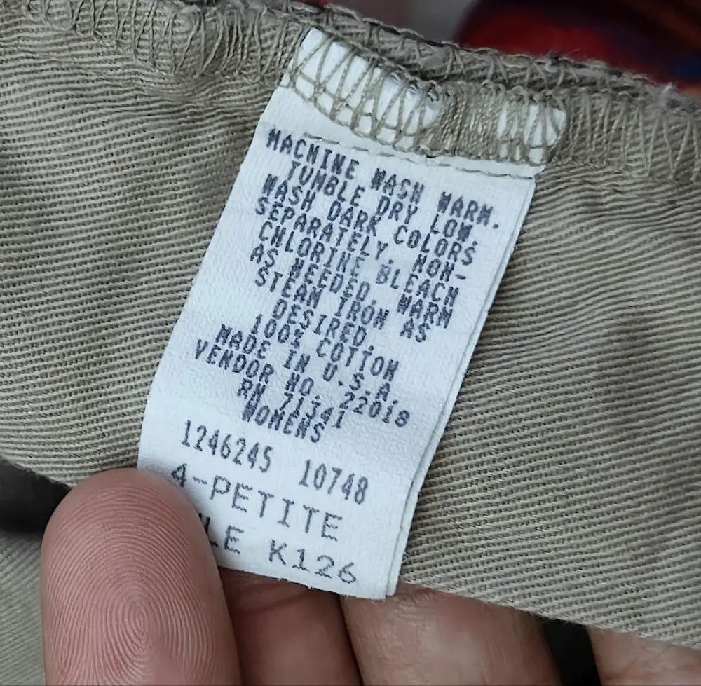 L.L. Bean Vintage LL Bean Petite Outdoor Pant Size US 26 / EU 42 - 6 Thumbnail