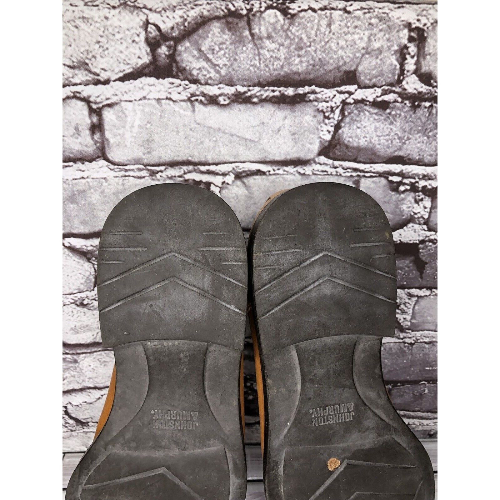 Johnston & Murphy Johnston & Murphy Tan Brown Leather Bicycle Toe Oxfords Shoe Size US 11.5 / EU 44-45 - 8 Thumbnail