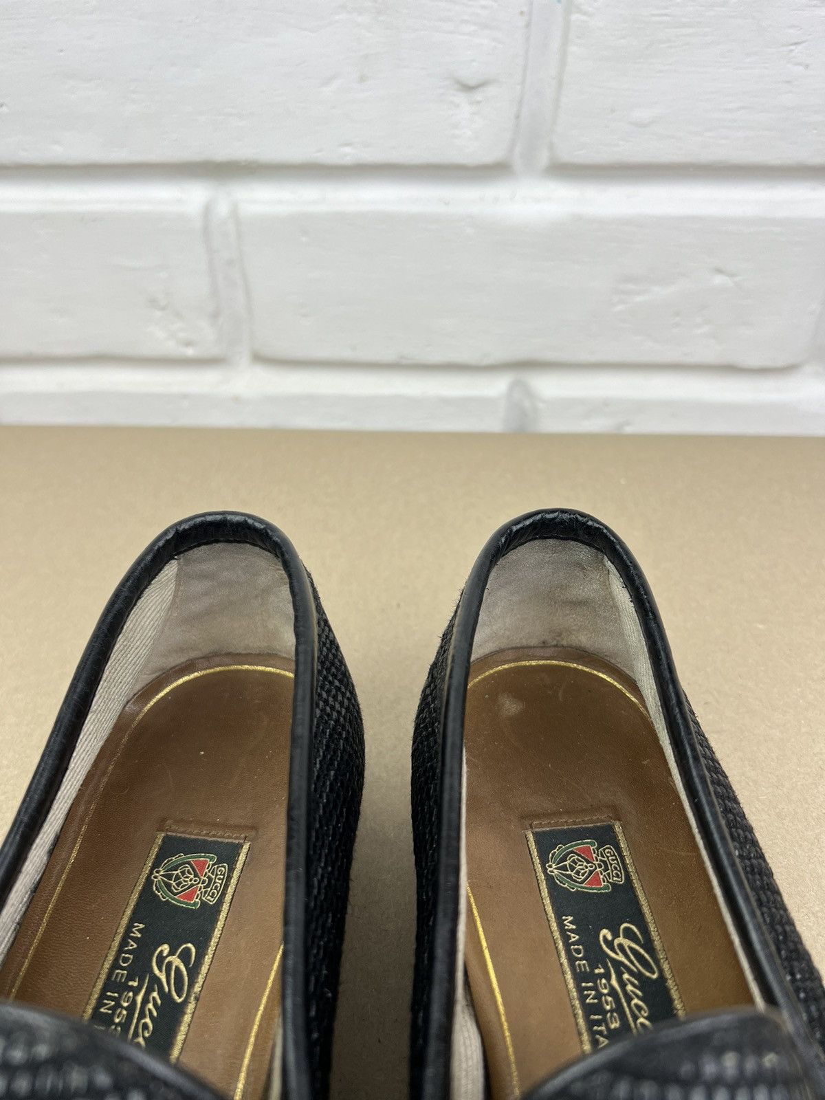 Gucci GUCCI Loafers Leather Shoes 1953 HORSEBIT Buckle Black Men’s Size US 8 / EU 41 - 18 Thumbnail