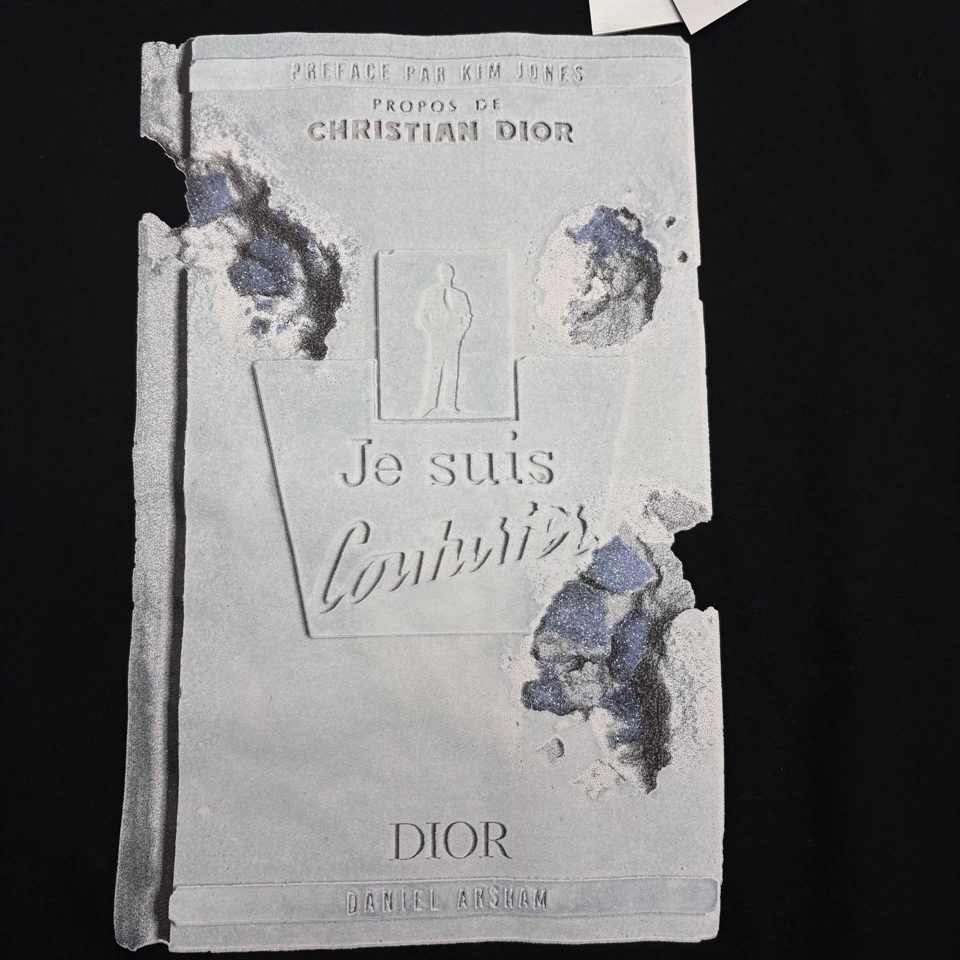 Dior Dior x Daniel Arsham Crystal Destroyed Black Sweatshirt XL Size US XL / EU 56 / 4 - 5 Thumbnail