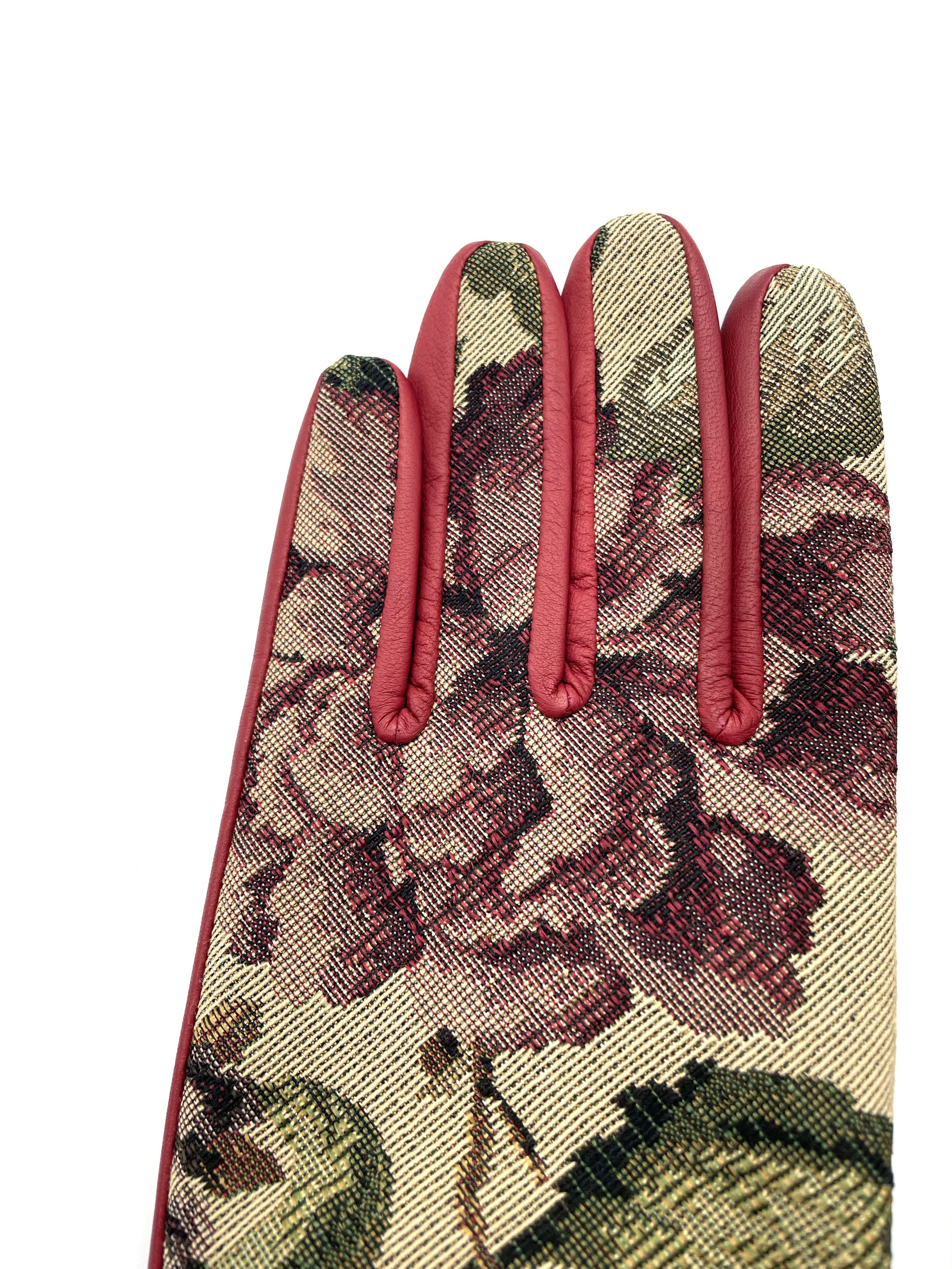 Kapital Floral Gloves Size ONE SIZE - 3 Thumbnail