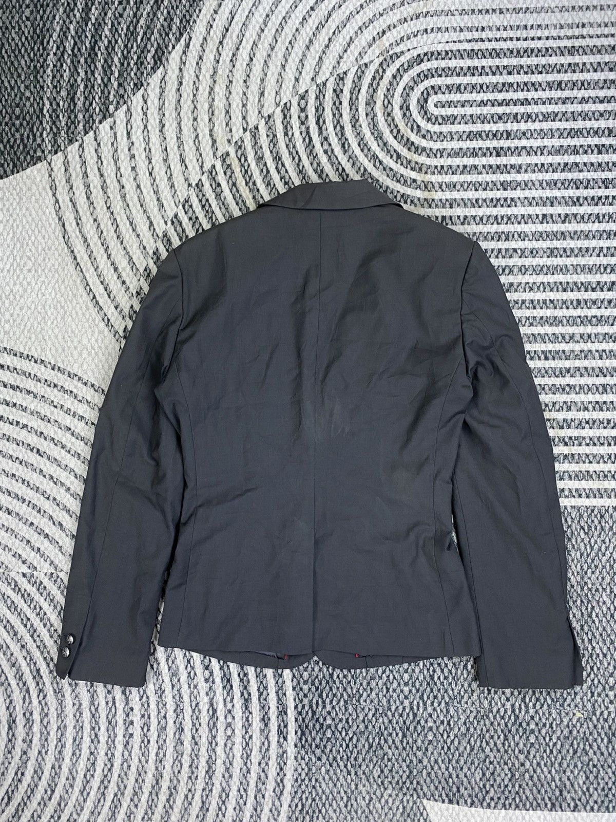 Katharine Hamnett London Vintage Hamnet Grey Colour Single Button Blazer Size US S / EU 44-46 / 1 - 2 Thumbnail