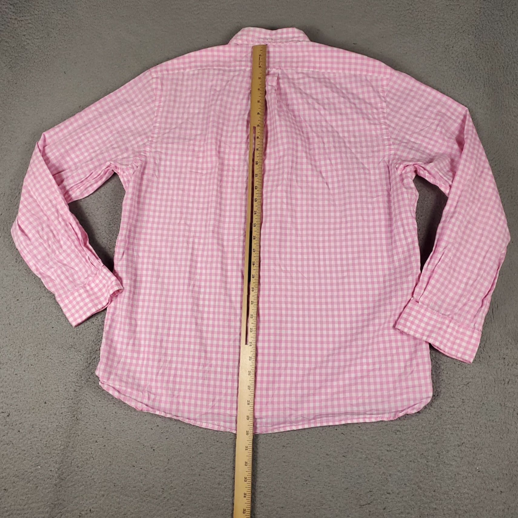 Ralph Lauren Ralph Lauren Shirt Mens XL Pink Check Pony Button Up Long Sleeve Size US XL / EU 56 / 4 - 3 Thumbnail
