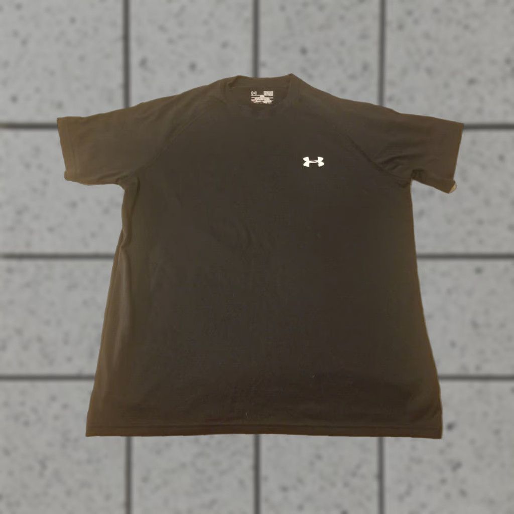 Under Armour Under Armour Shirt M Medium Black Athletic Gym Workout Mens T-Shirt Size US M / EU 48-50 / 2 - 1 Thumbnail